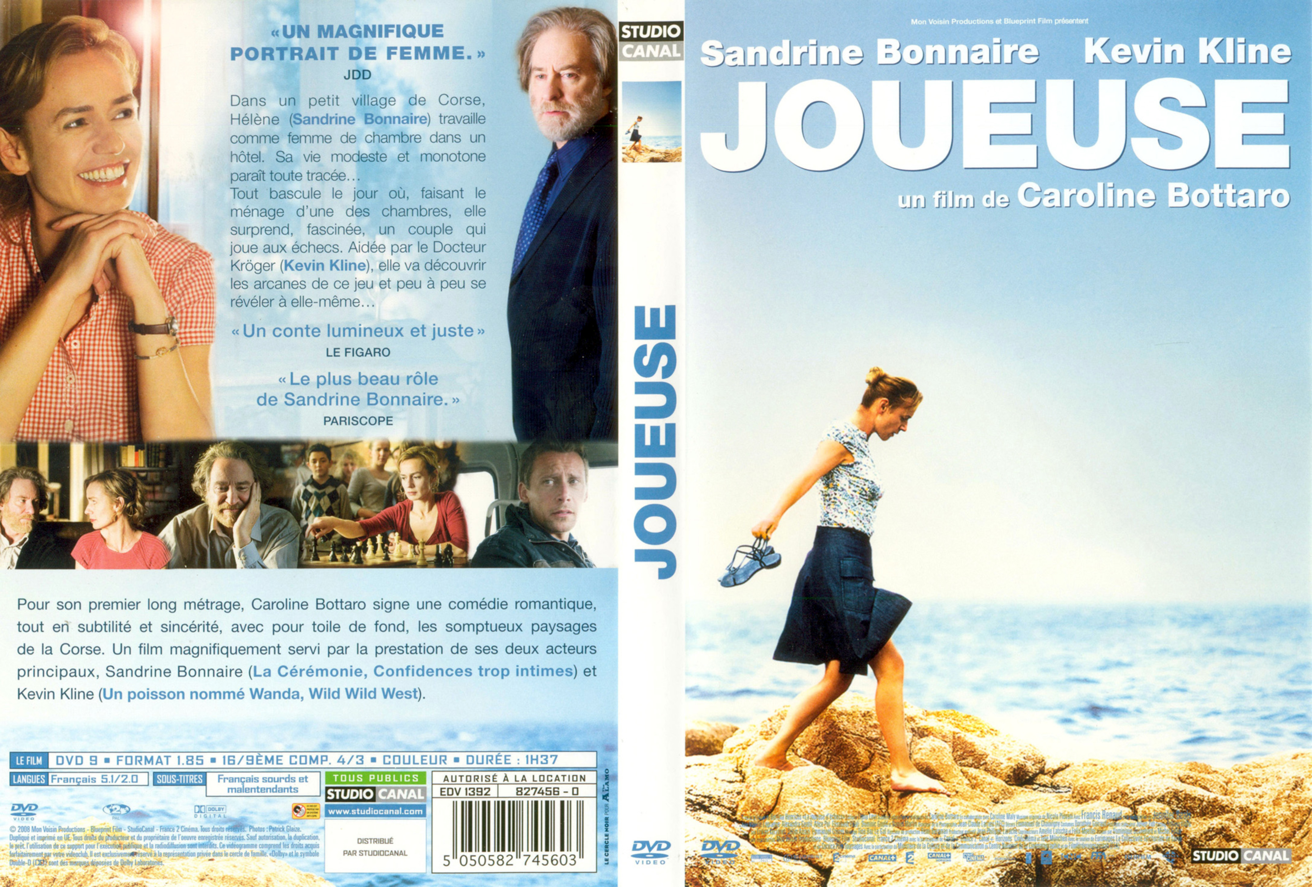 Jaquette DVD Joueuse