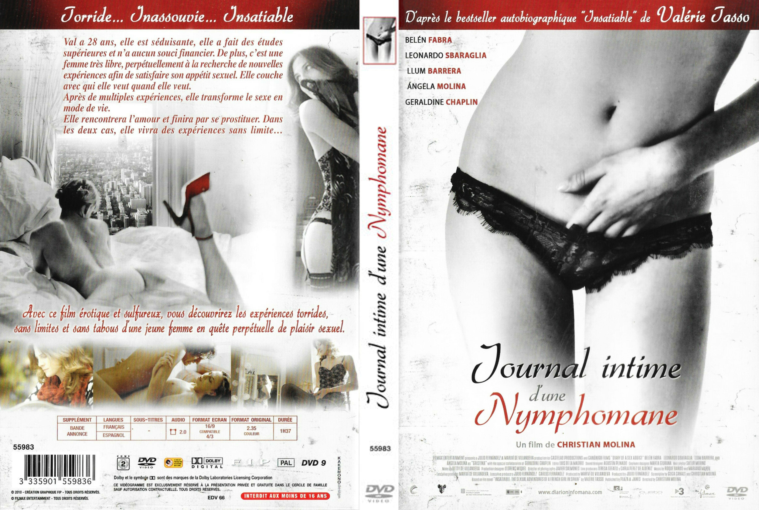 Jaquette DVD Journal Intime d
