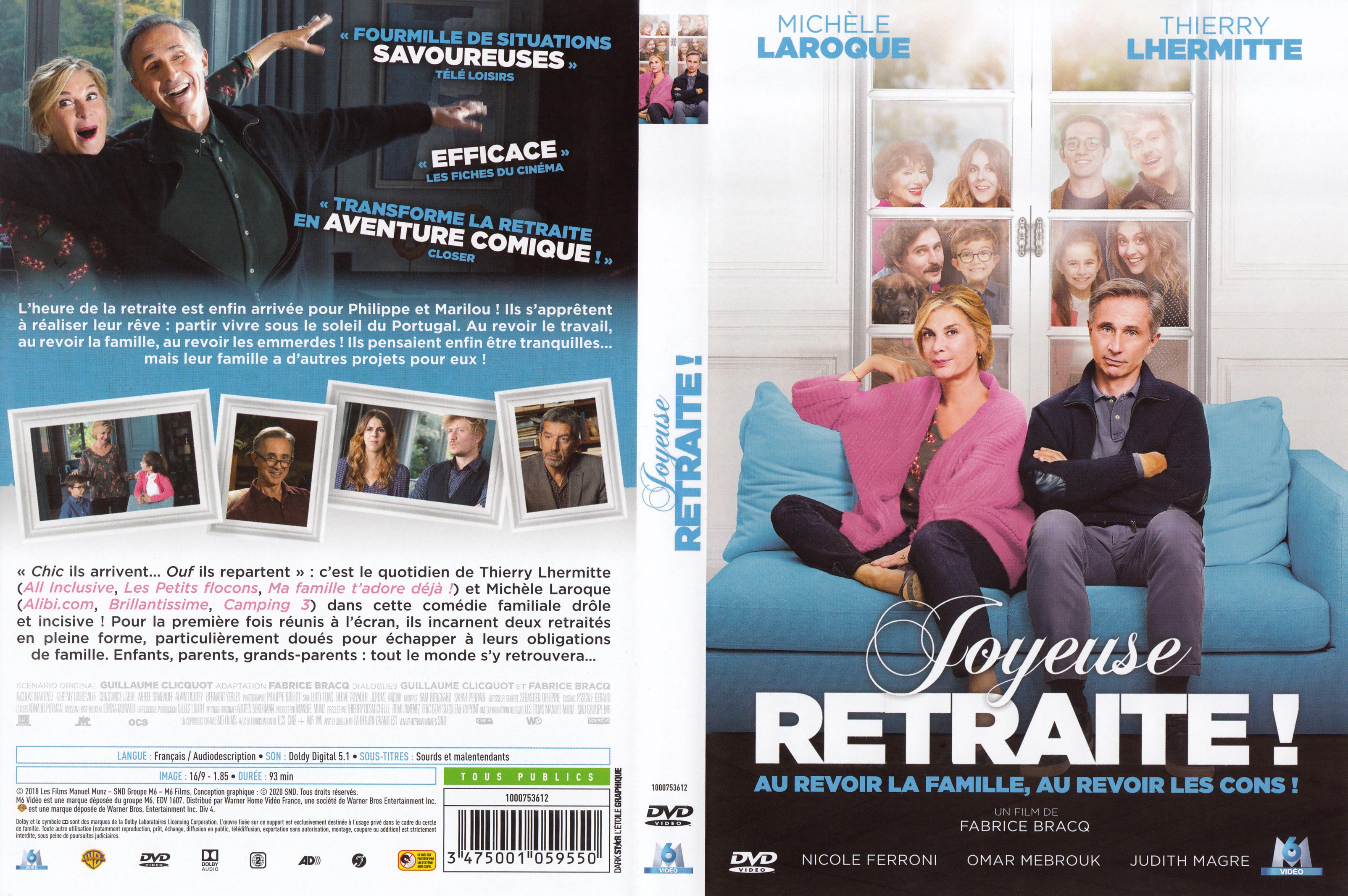 Jaquette DVD Joyeuse retraite