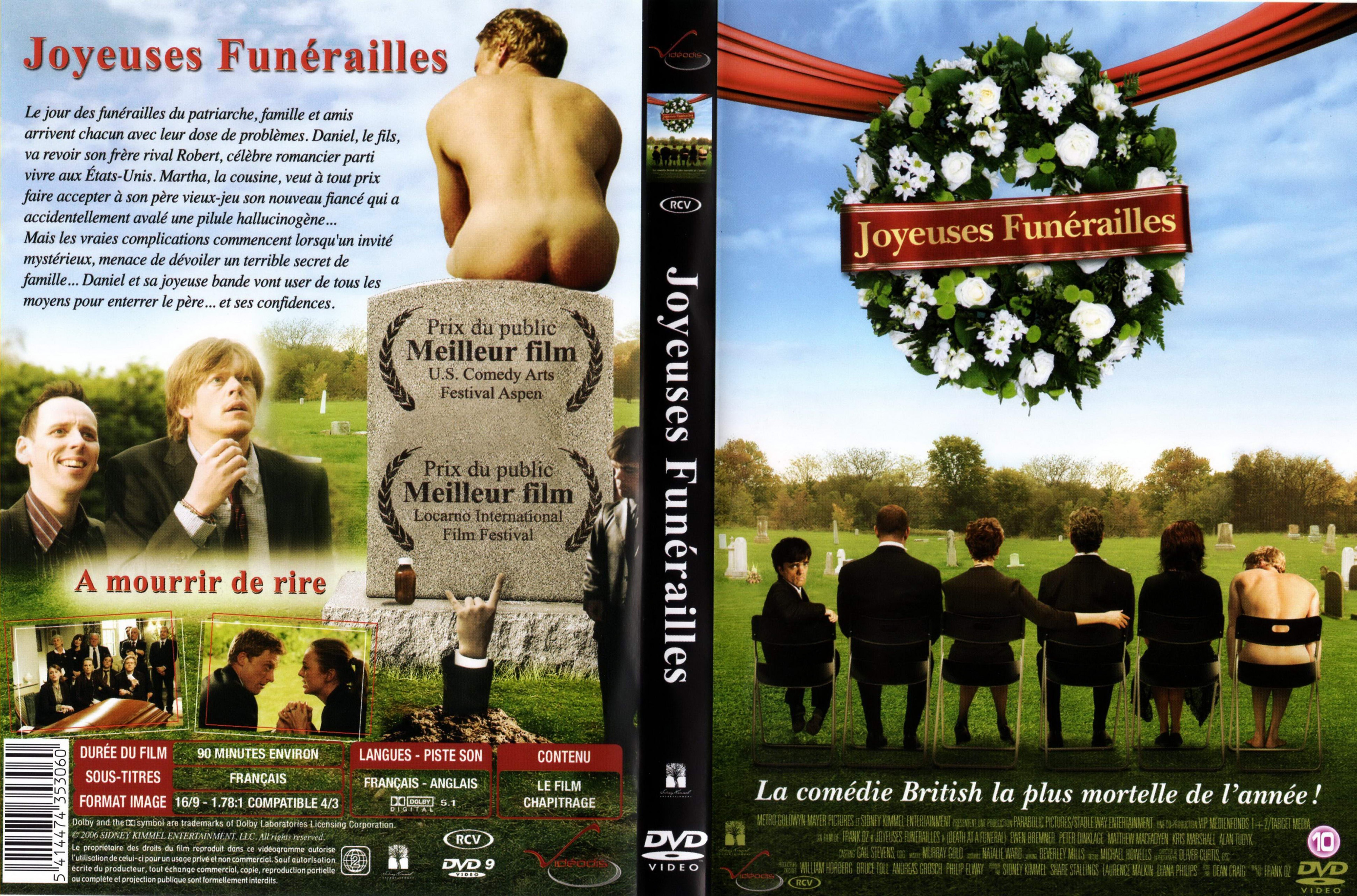 Jaquette DVD Joyeuses funerailles v2