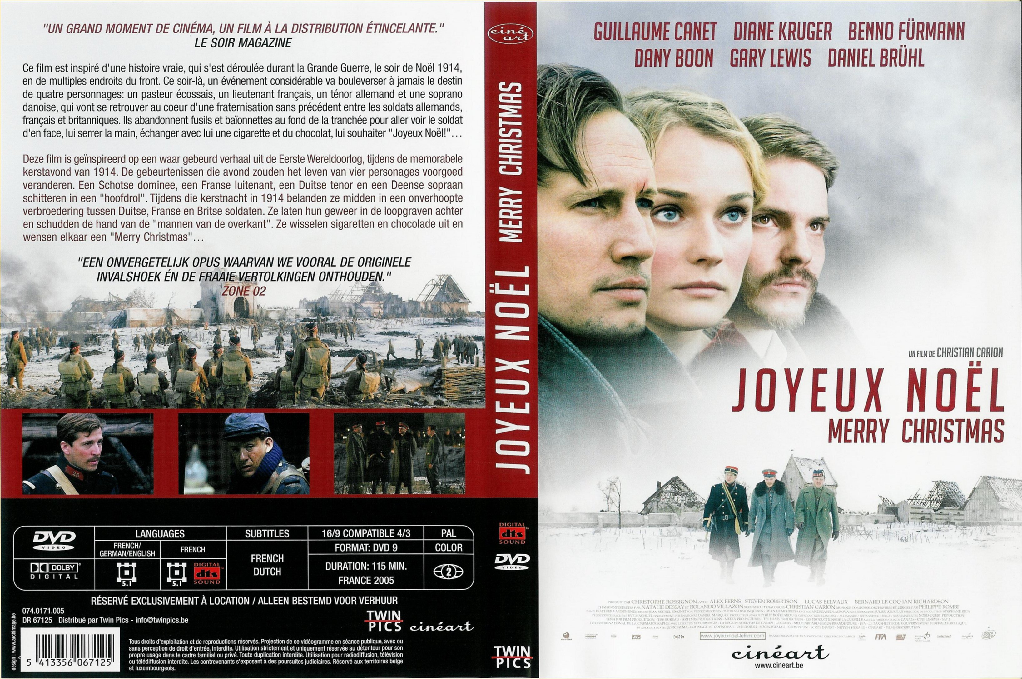 Jaquette DVD Joyeux Noel v2