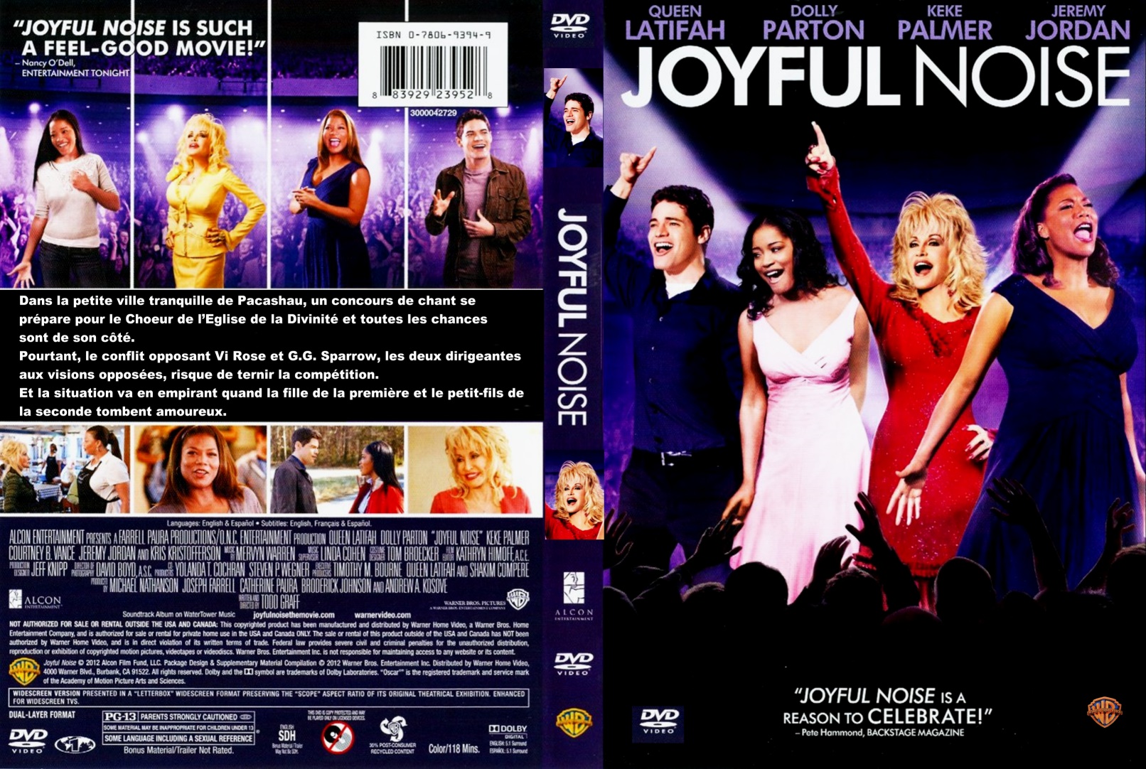 Jaquette DVD Joyful Noise custom