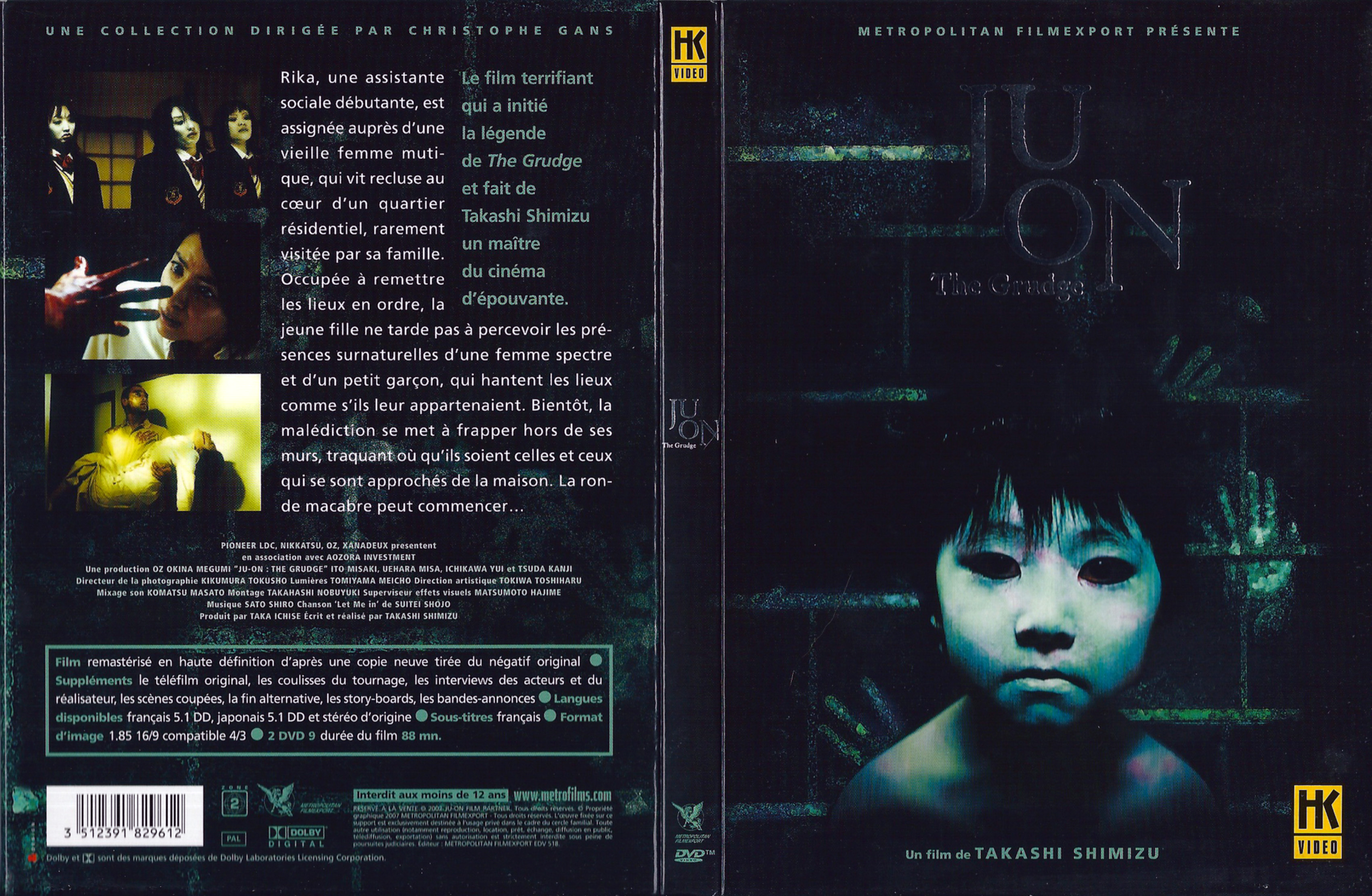 Jaquette DVD Ju-On The grudge v2