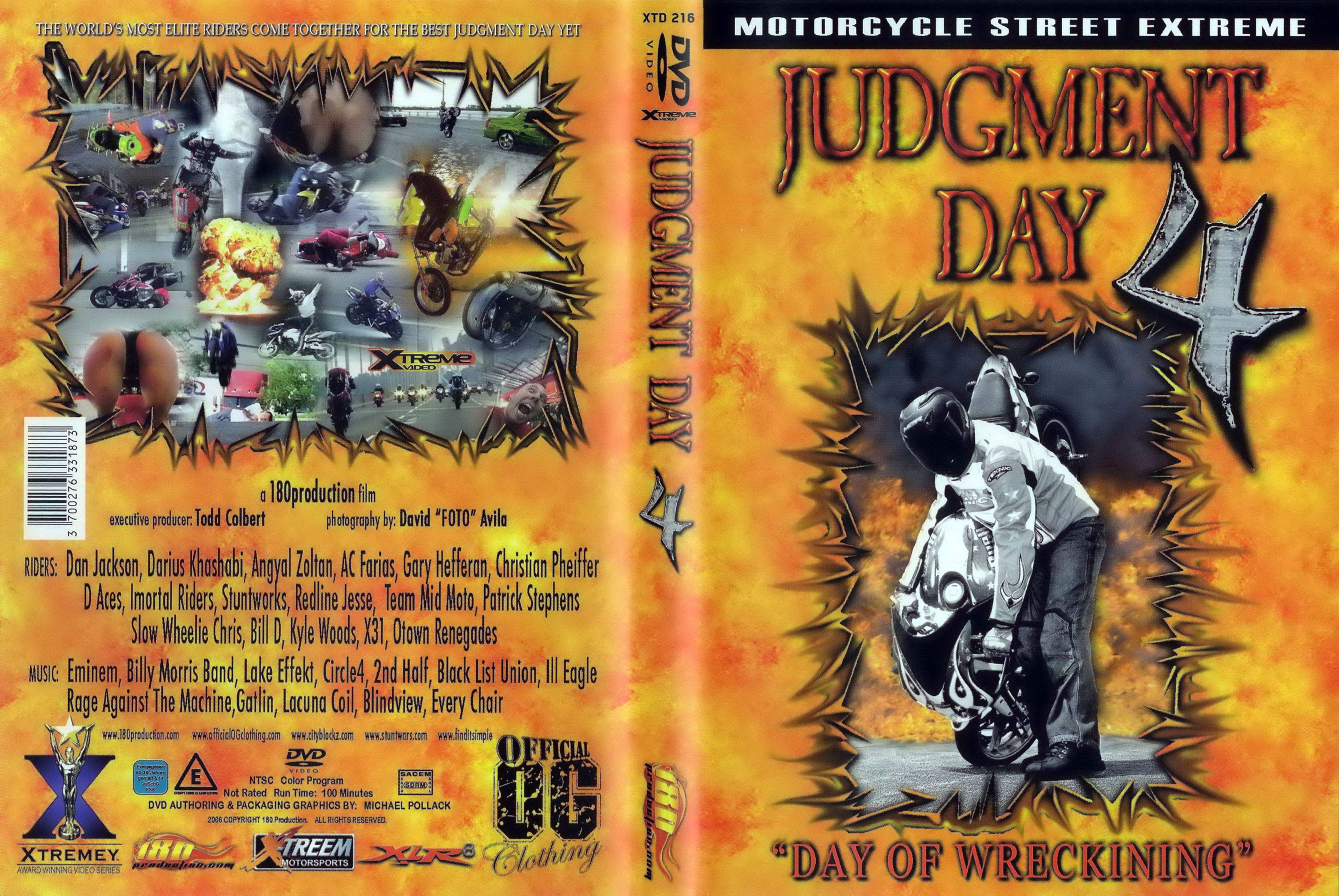 Jaquette DVD Judgment day 4