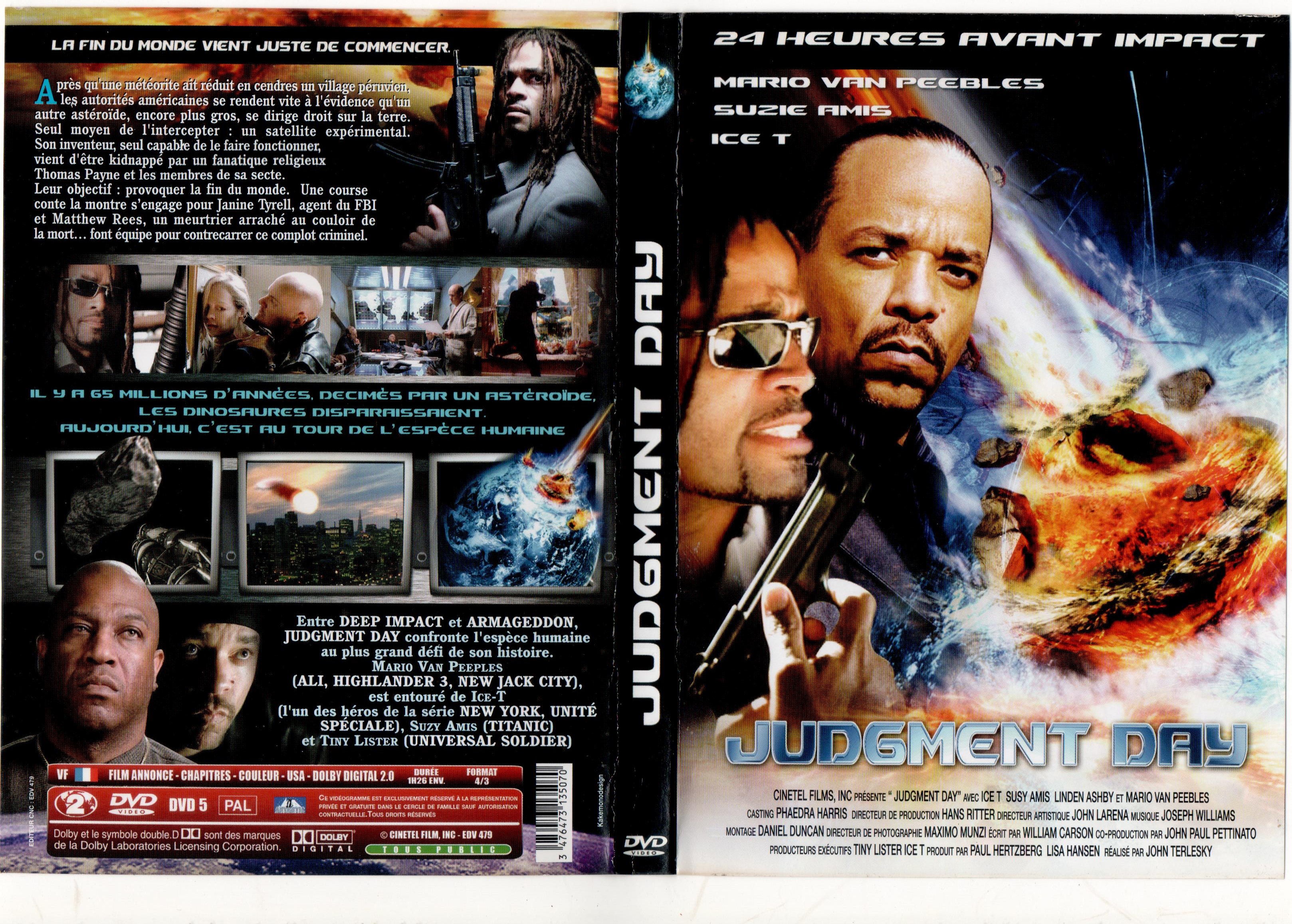 Jaquette DVD Judgment day v2
