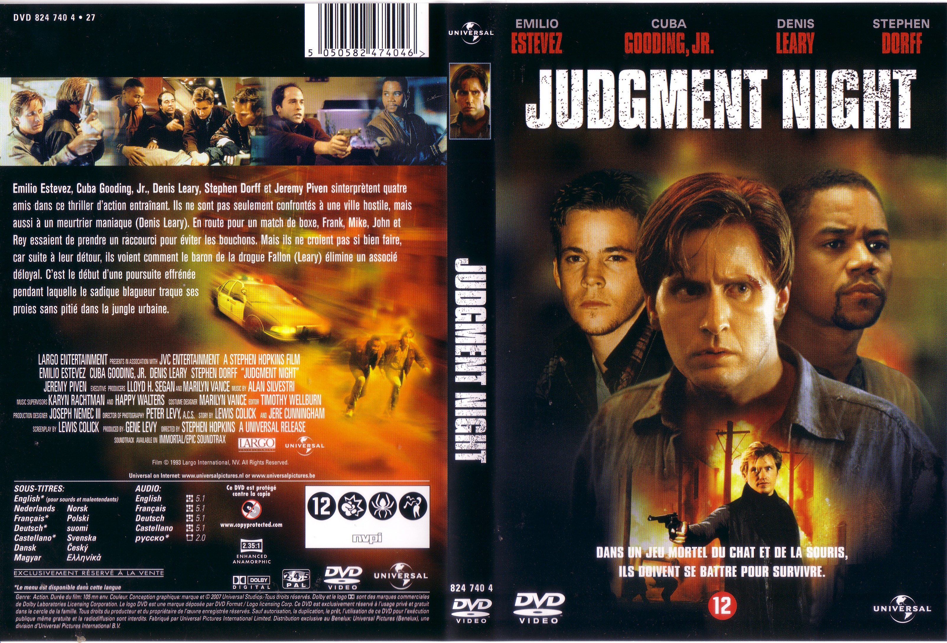 Jaquette DVD Judgment night