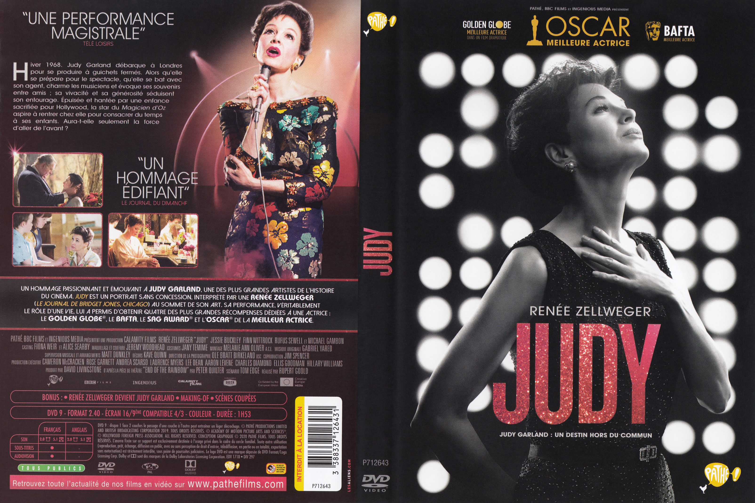 Jaquette DVD Judy