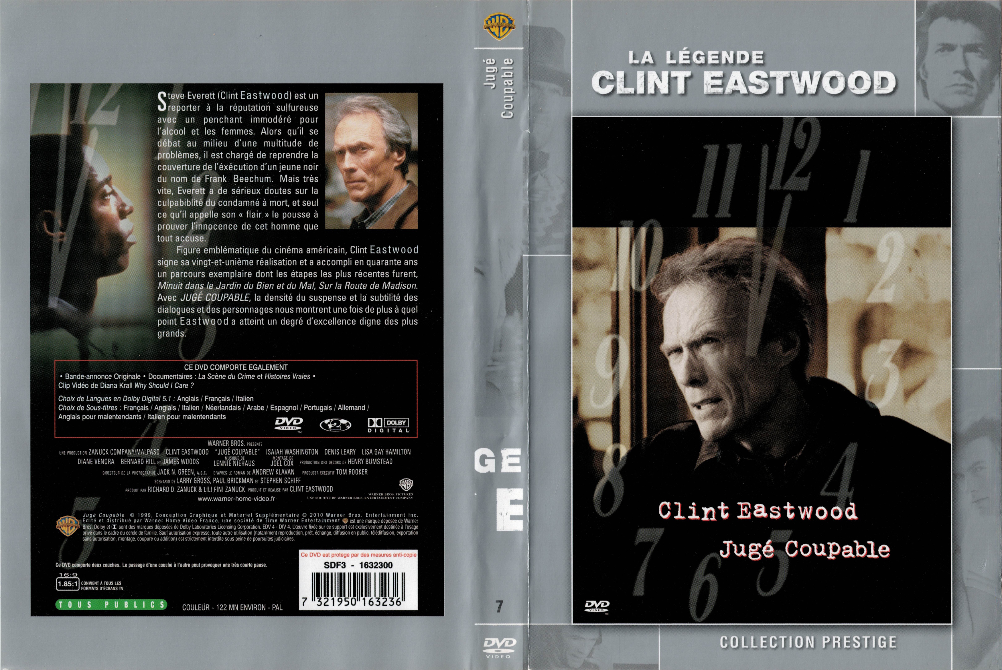 Jaquette DVD Jug� Coupable v4