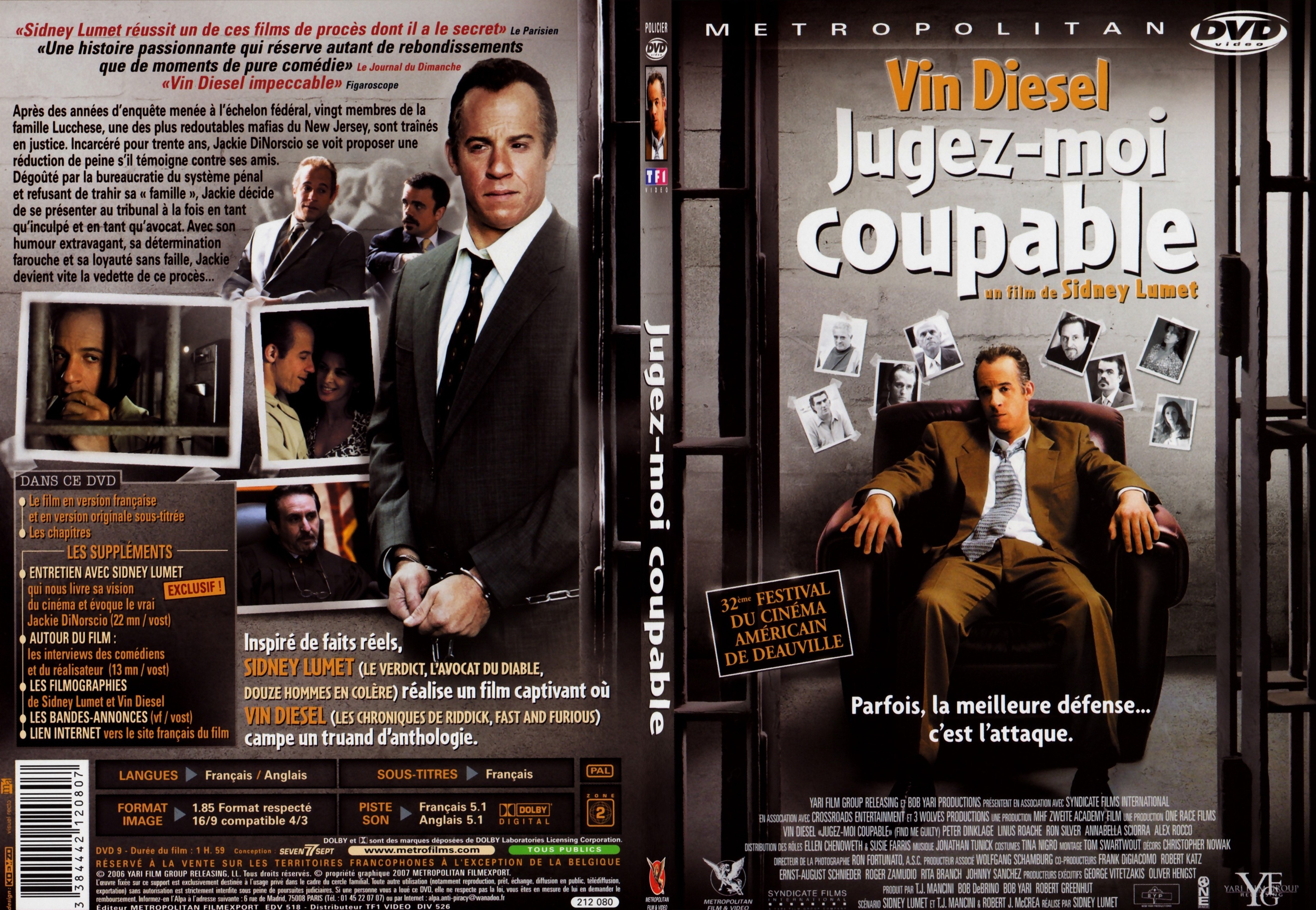 Jaquette DVD Jugez-moi coupable - SLIM