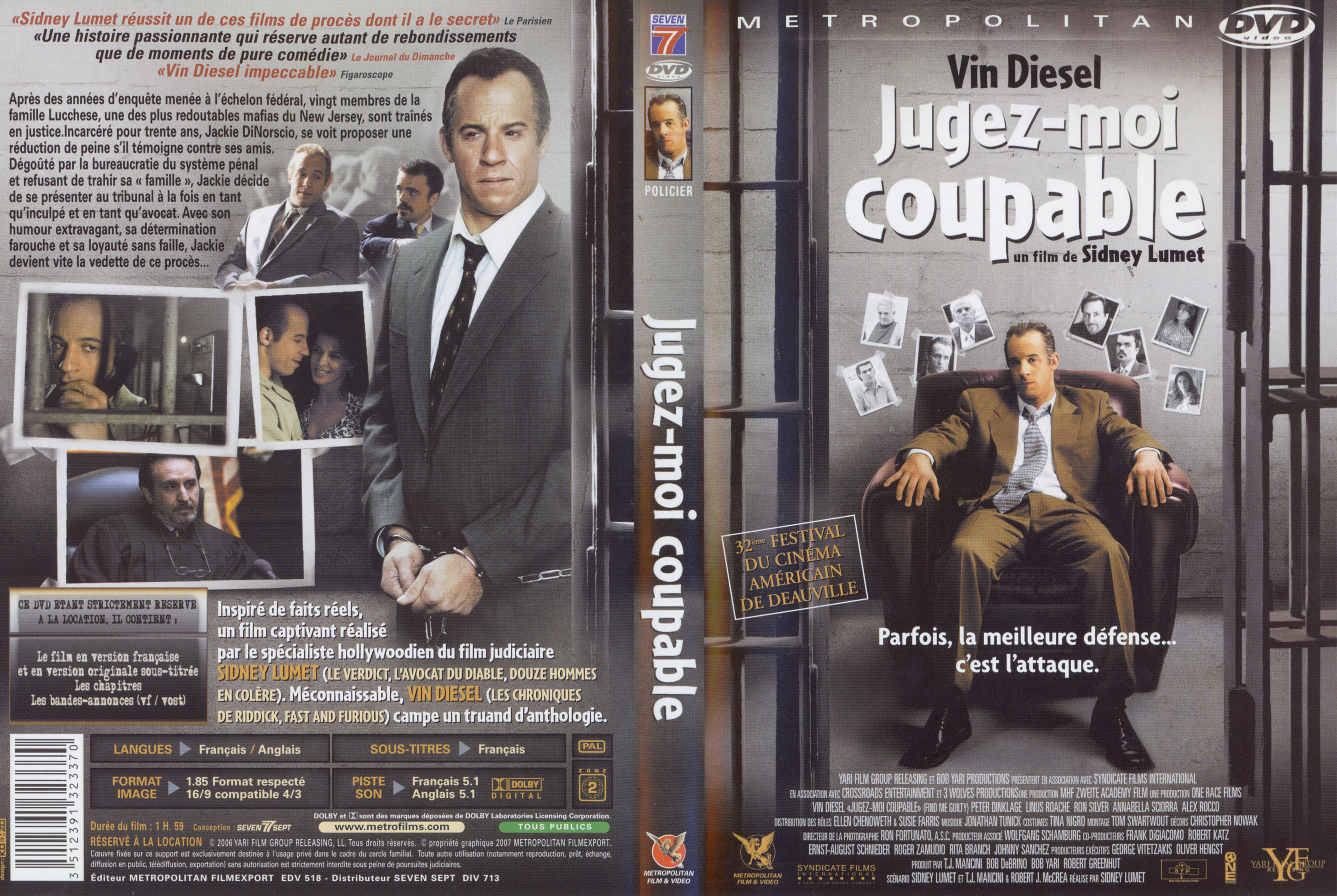 Jaquette DVD Jugez-moi coupable v3