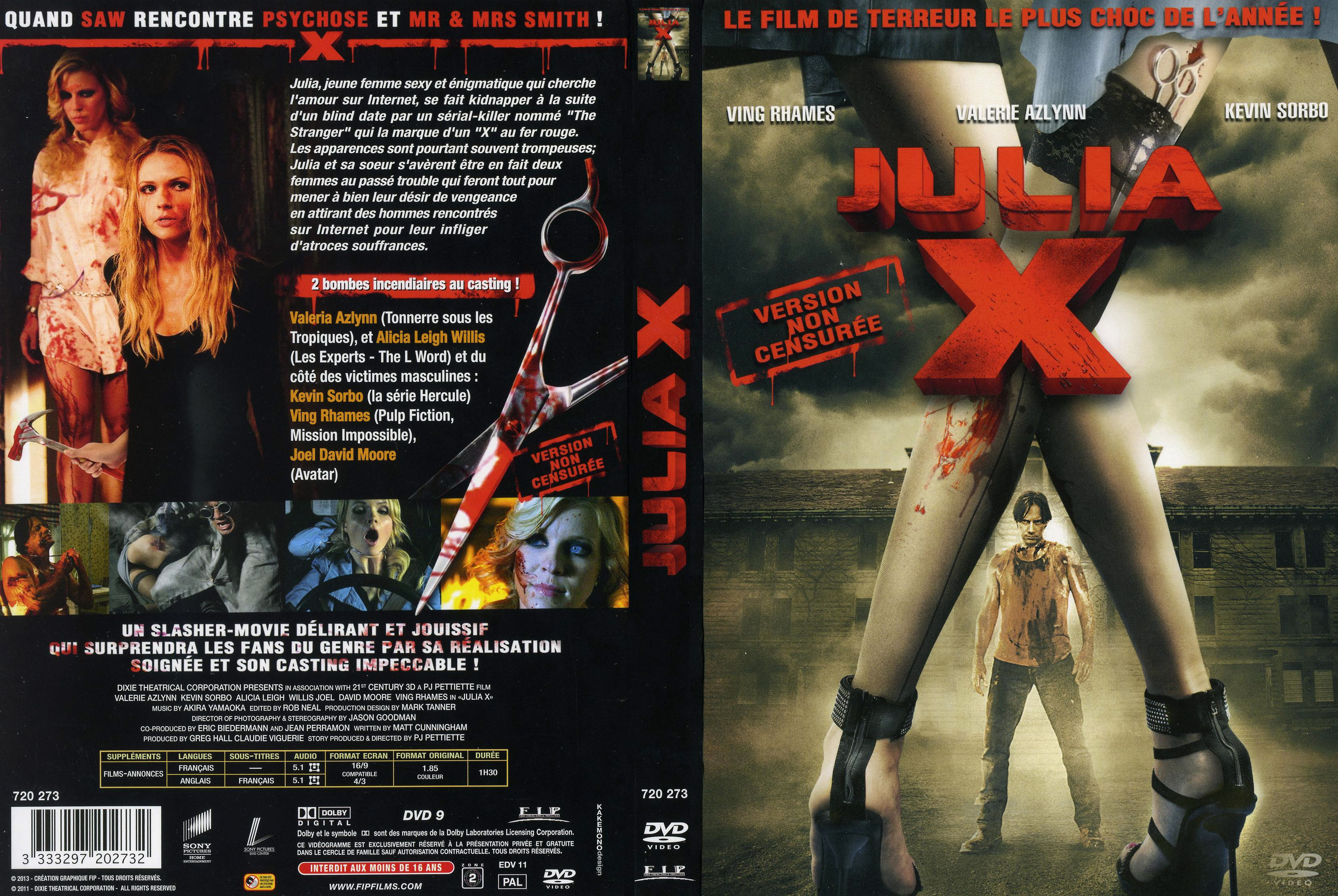 Jaquette DVD Julia X