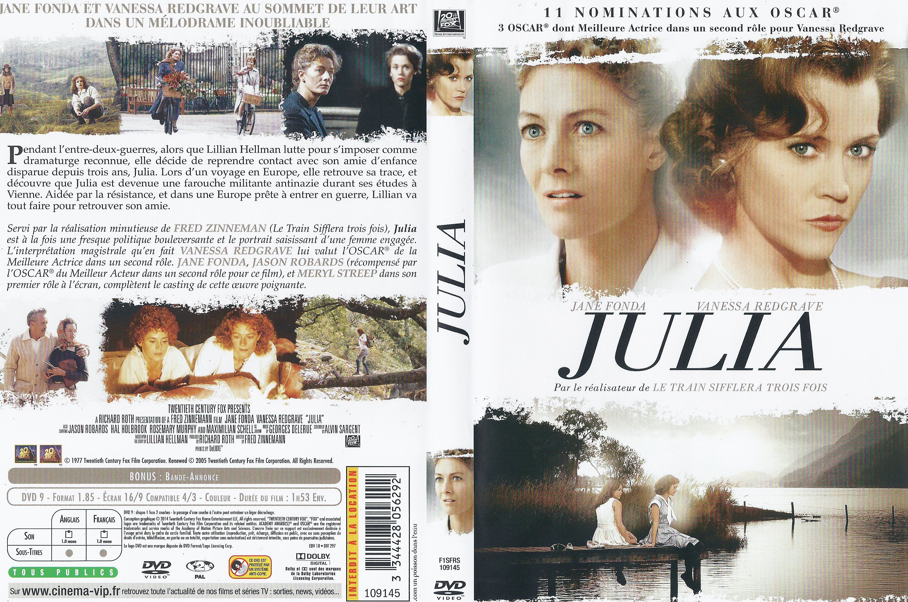 Jaquette DVD Julia (1977)