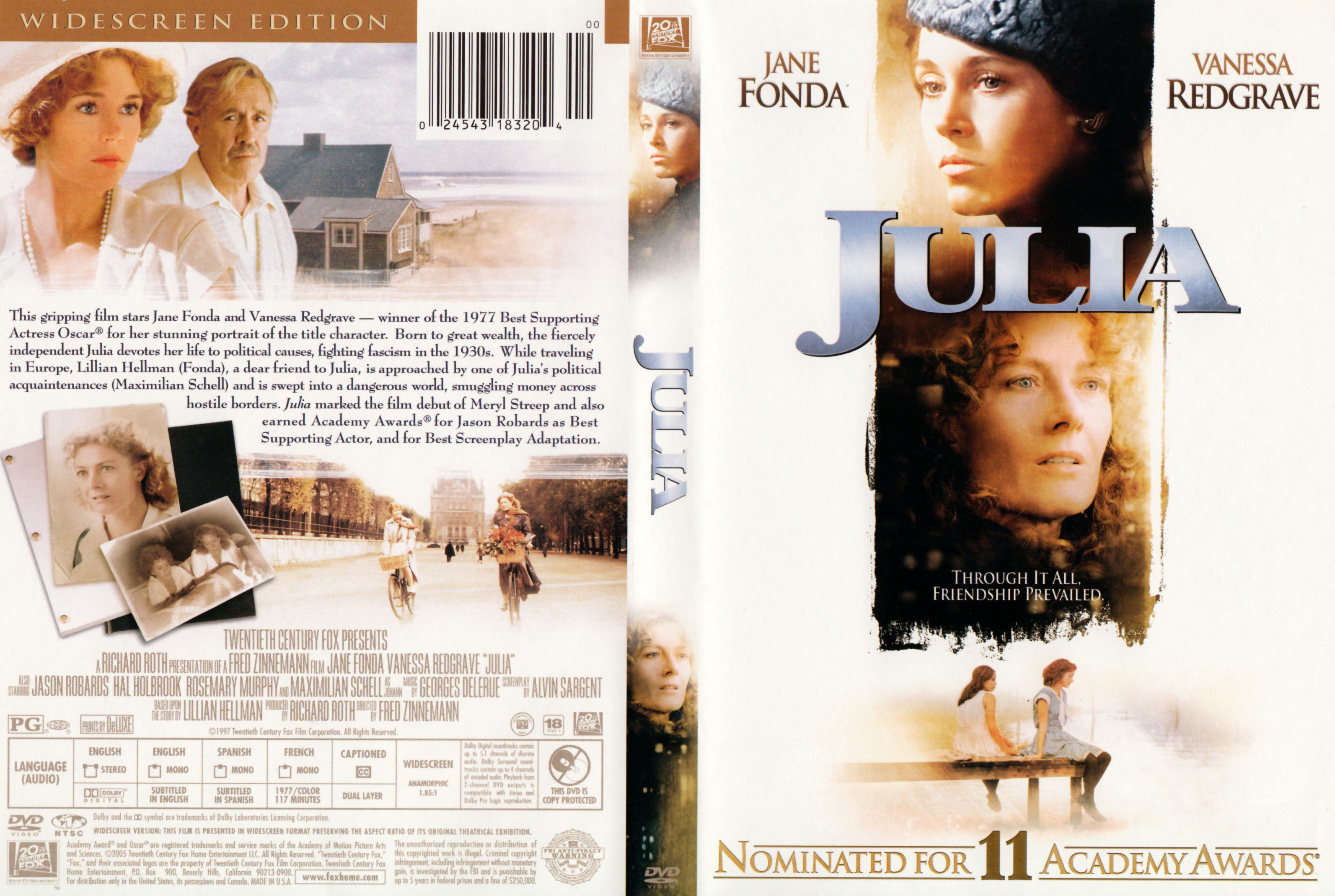 Jaquette DVD Julia (1977) Zone 1