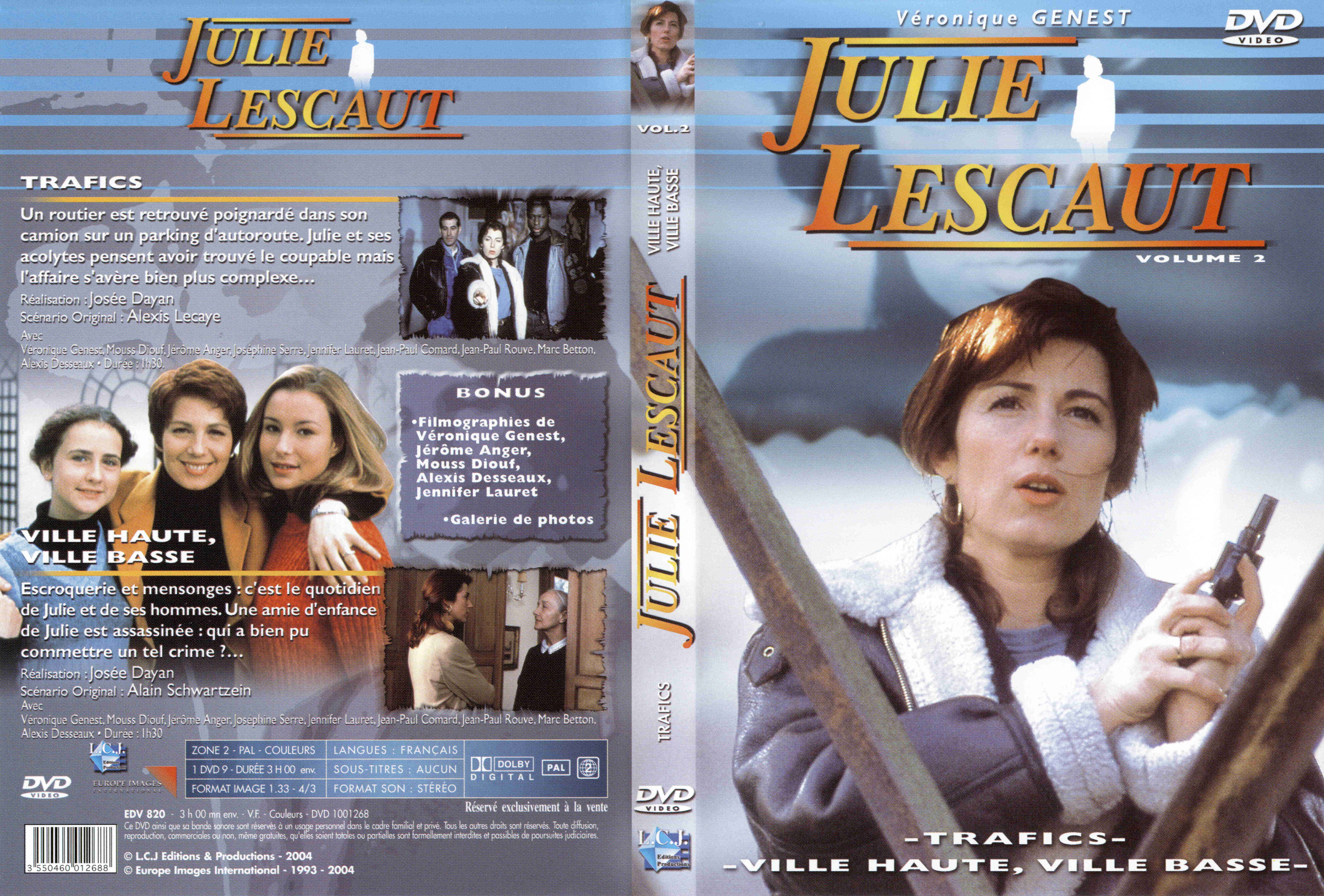 Jaquette DVD Julie Lescaut vol 02