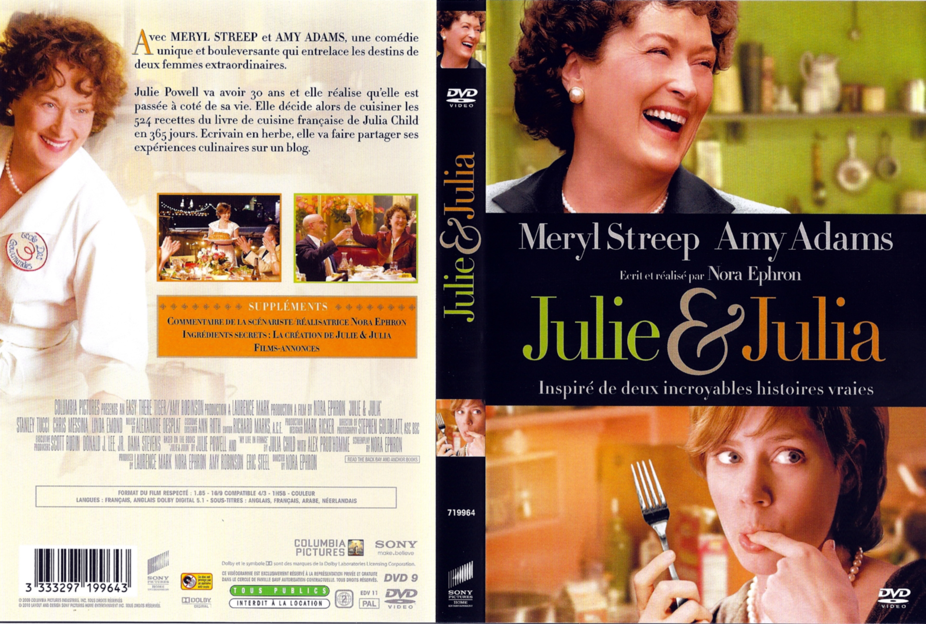 Jaquette DVD Julie and Julia