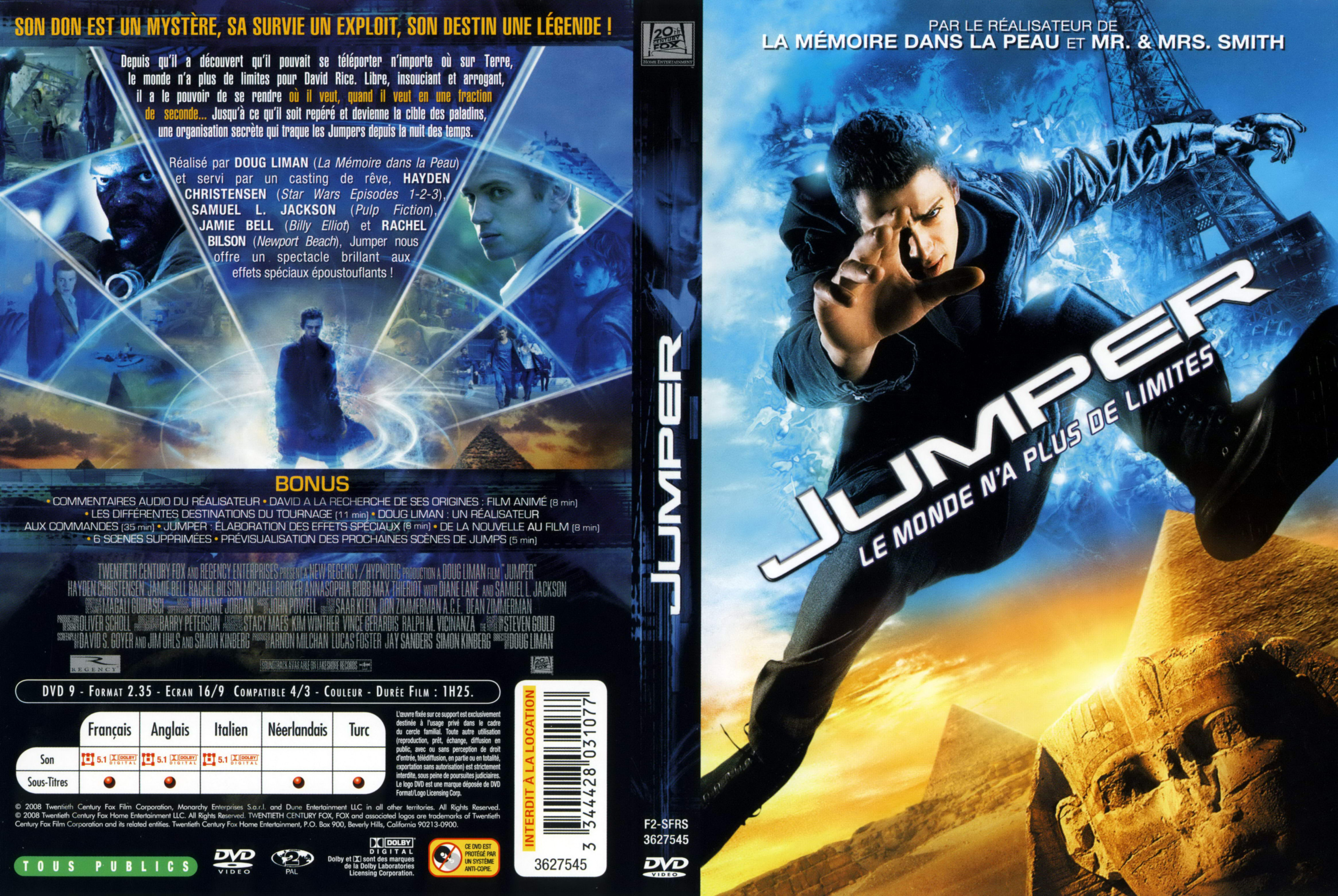 Jaquette DVD Jumper v3