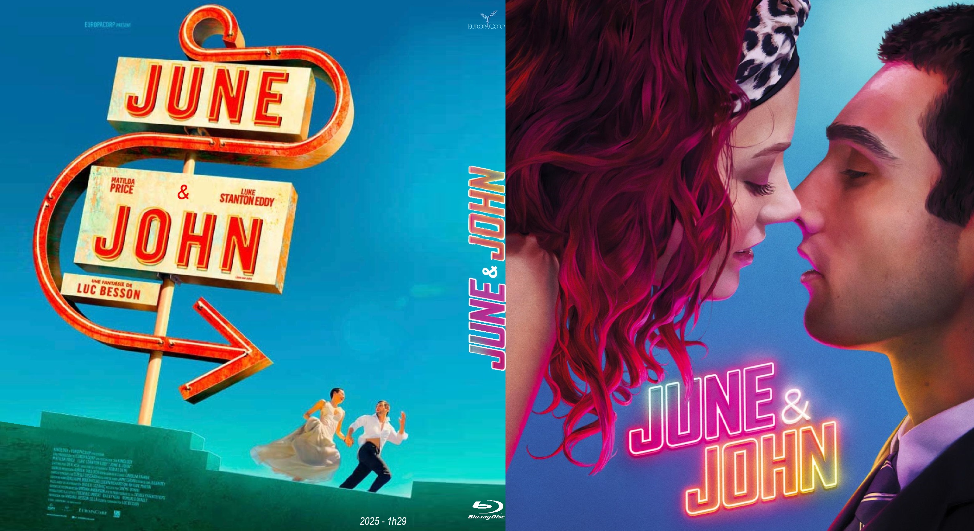 Jaquette DVD June et John custom (BLU-RAY)