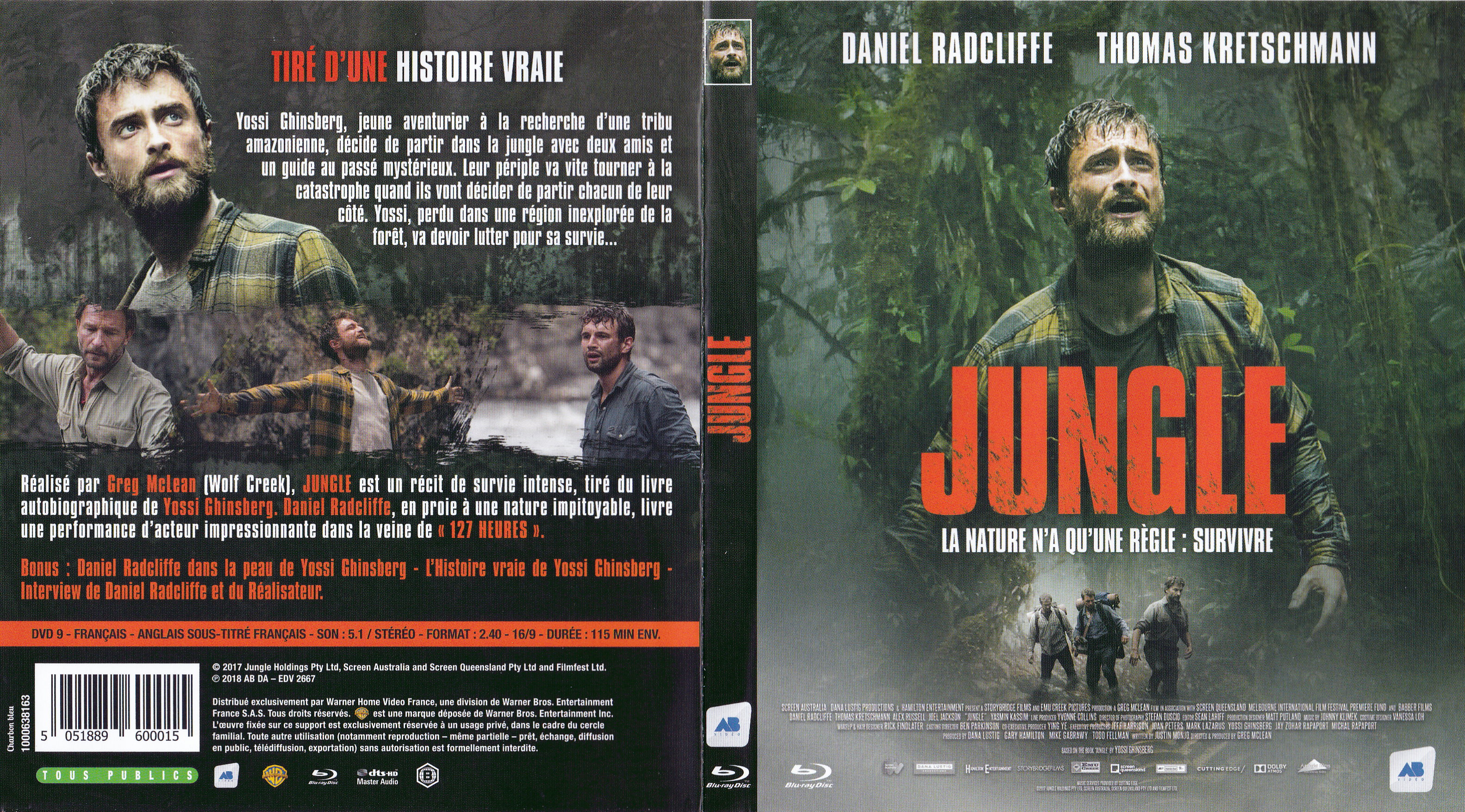 Jaquette DVD Jungle (BLU6RAY)