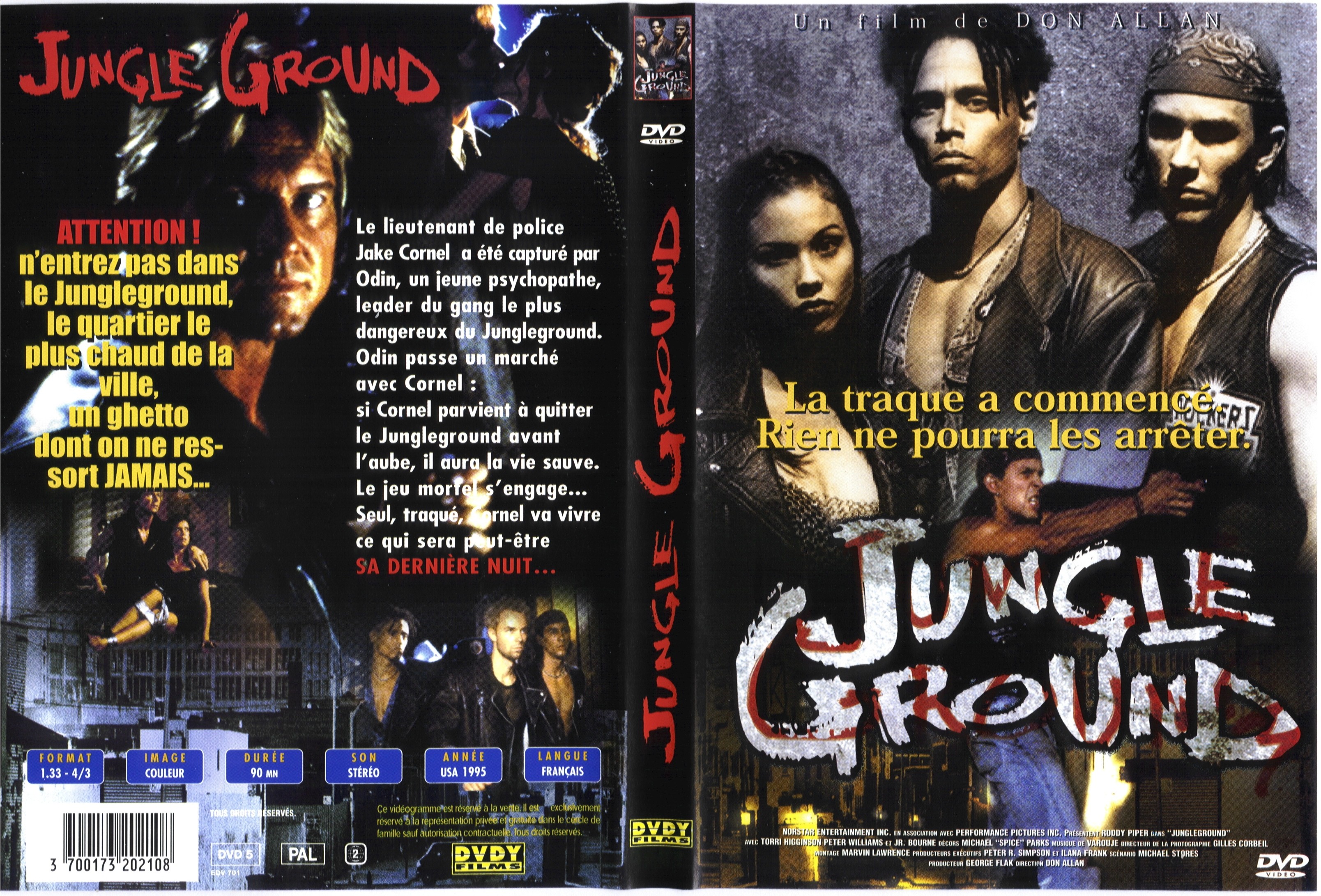 Jaquette DVD Jungle ground