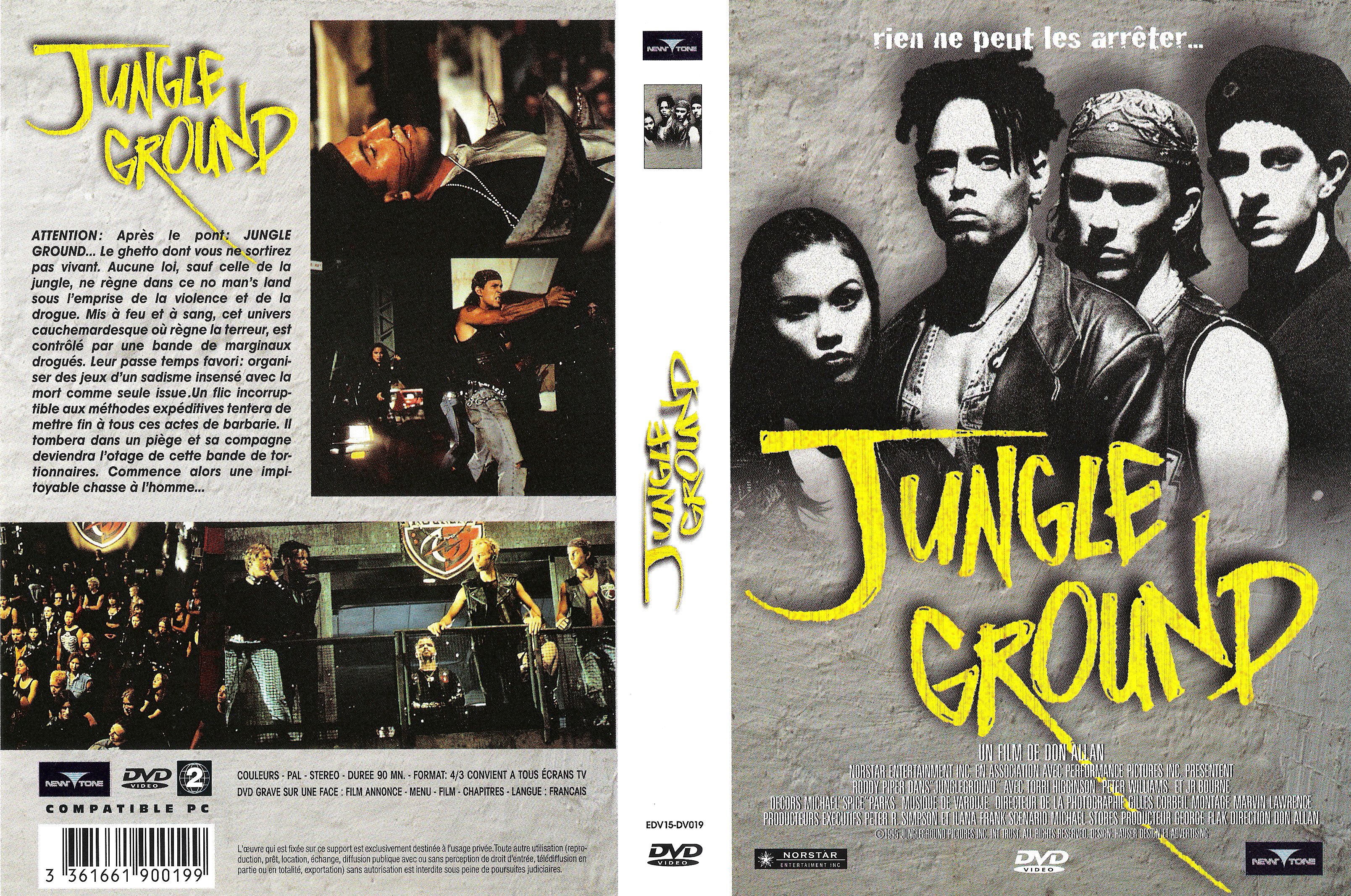 Jaquette DVD Jungle ground v2