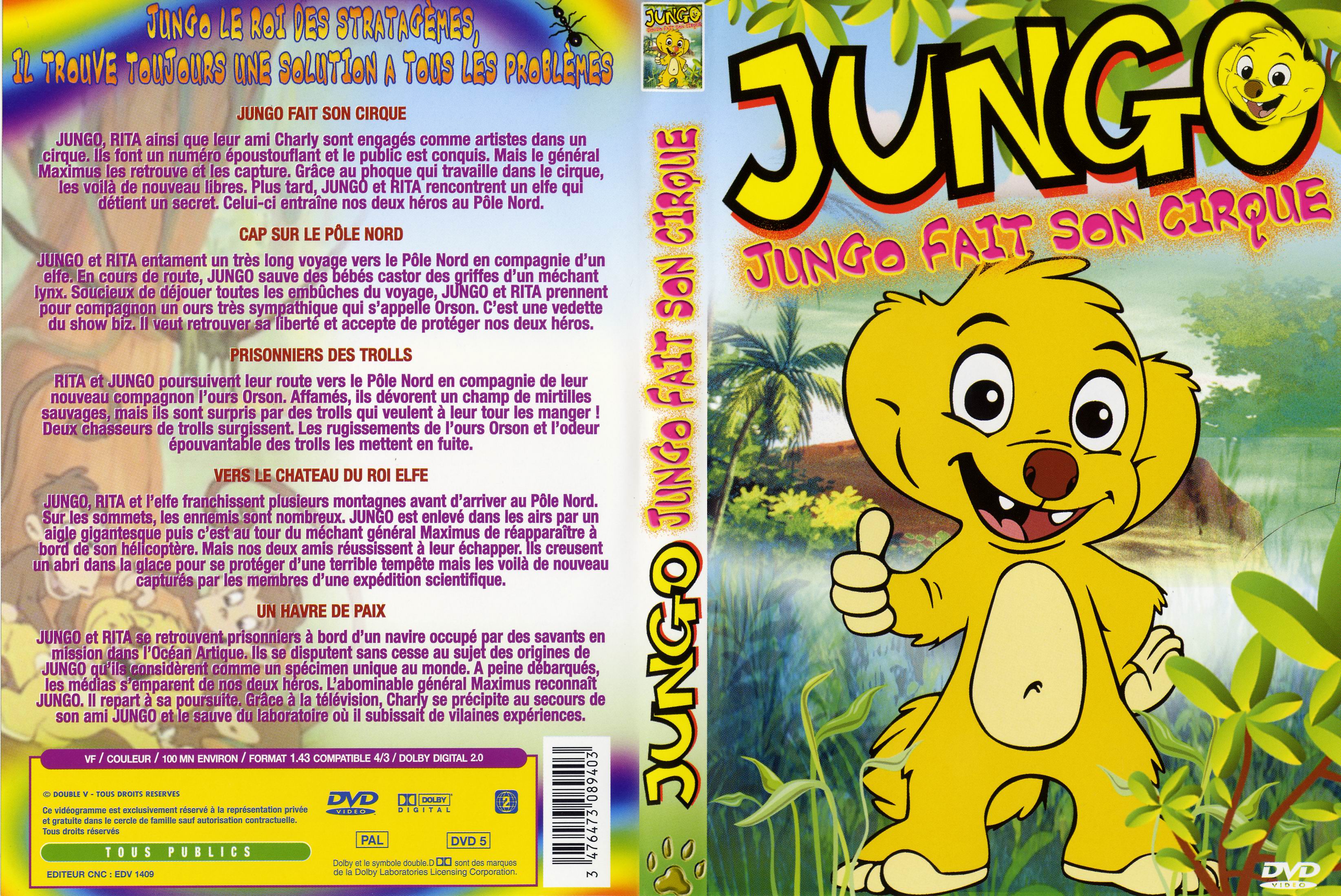 Jaquette DVD Jungo