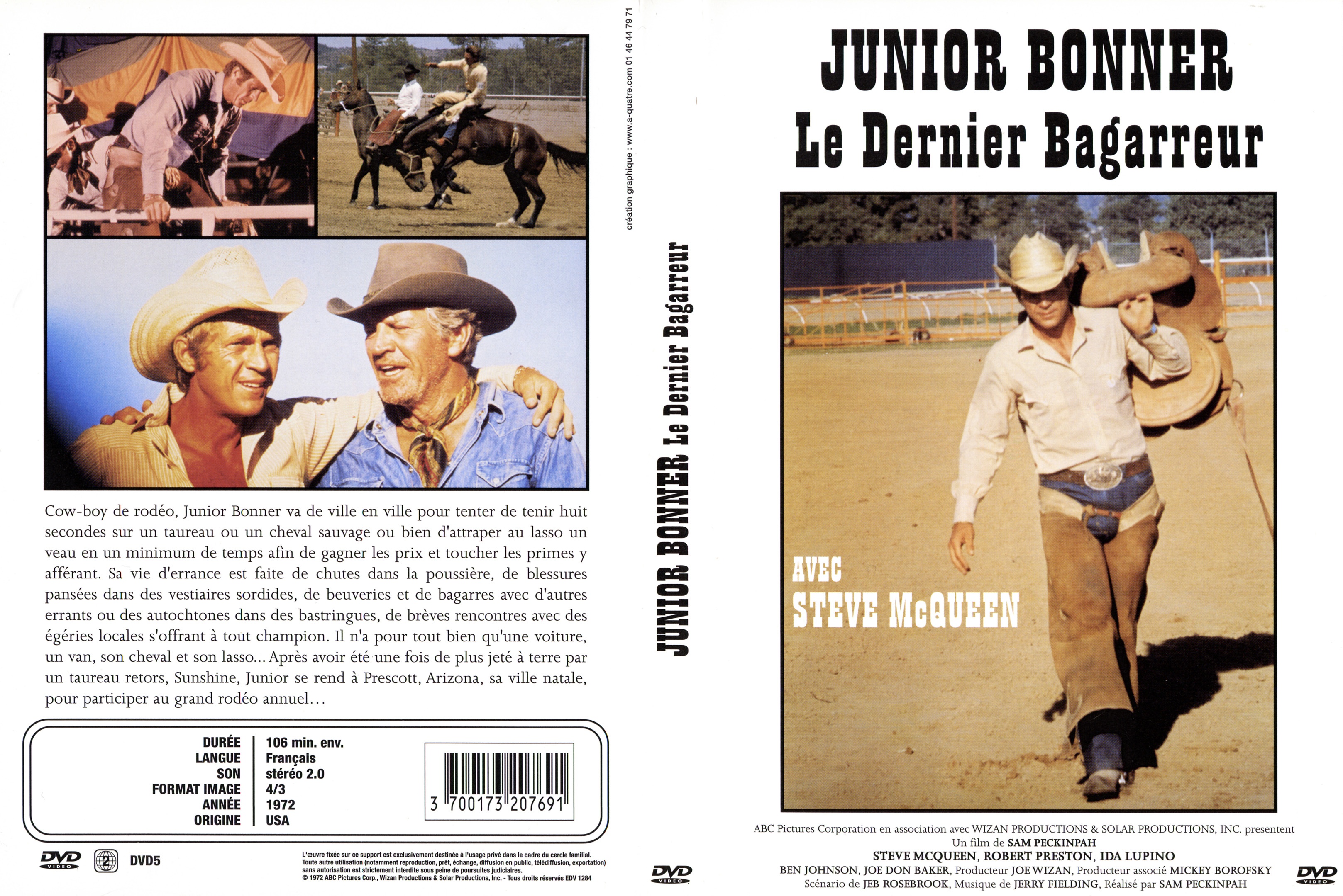 Jaquette DVD Junior Bonner v2