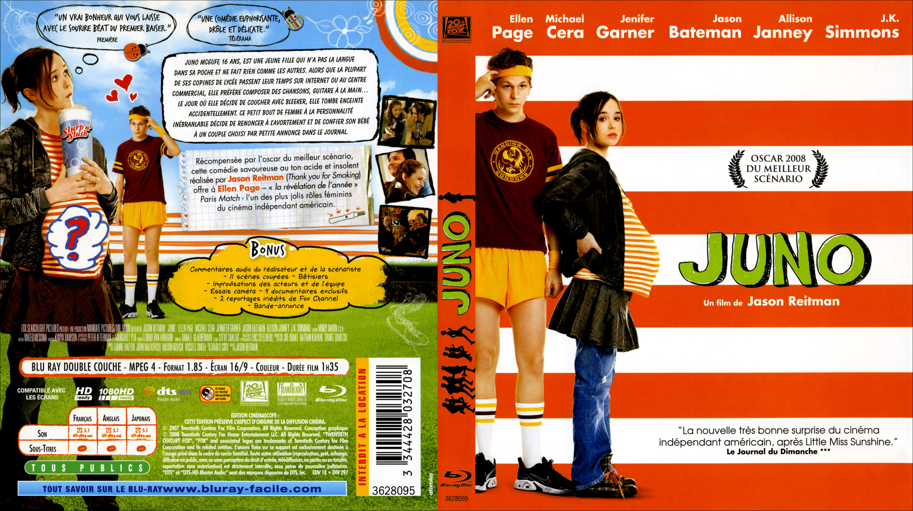 Jaquette DVD Juno (BLU-RAY)