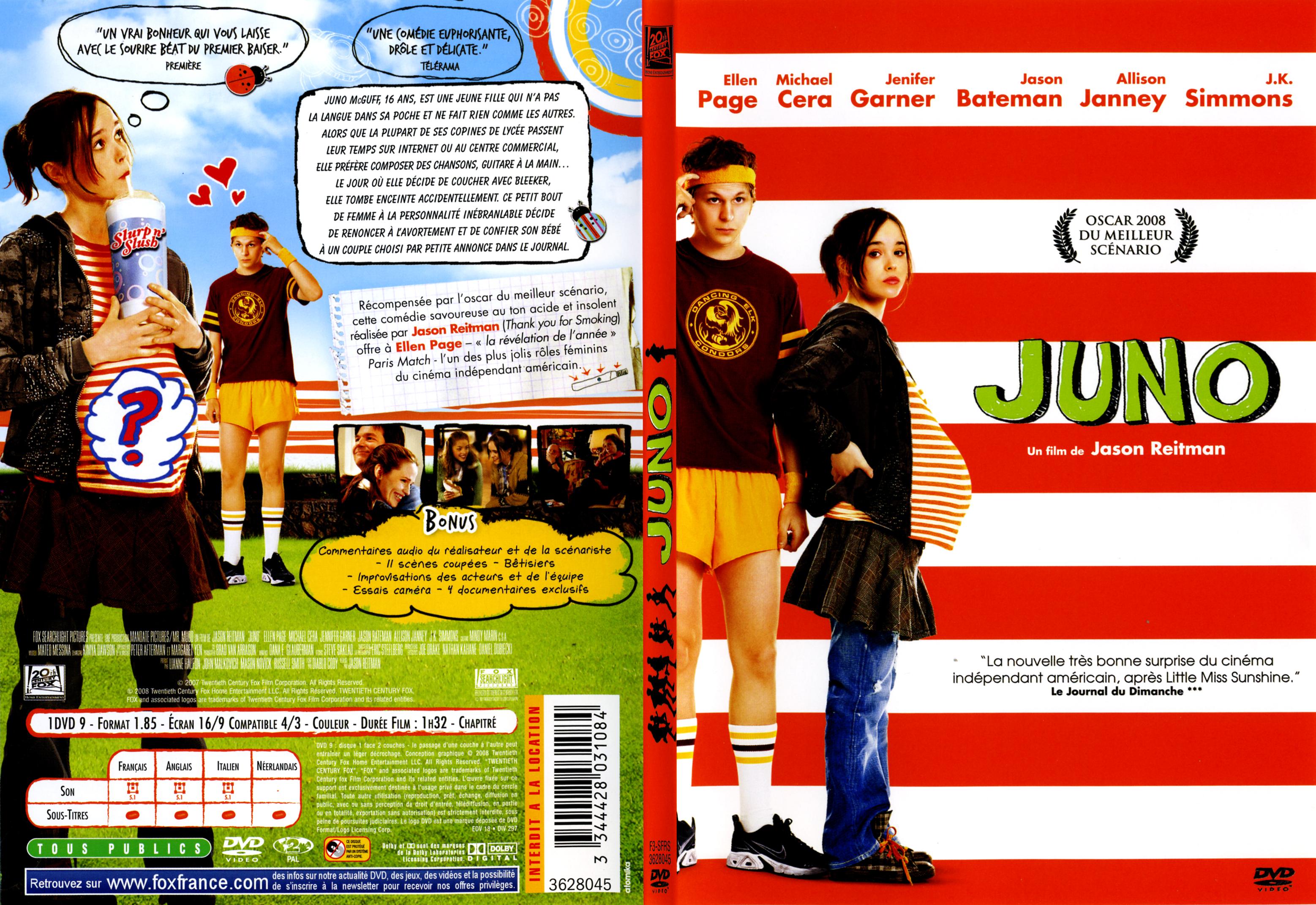 Jaquette DVD Juno - SLIM