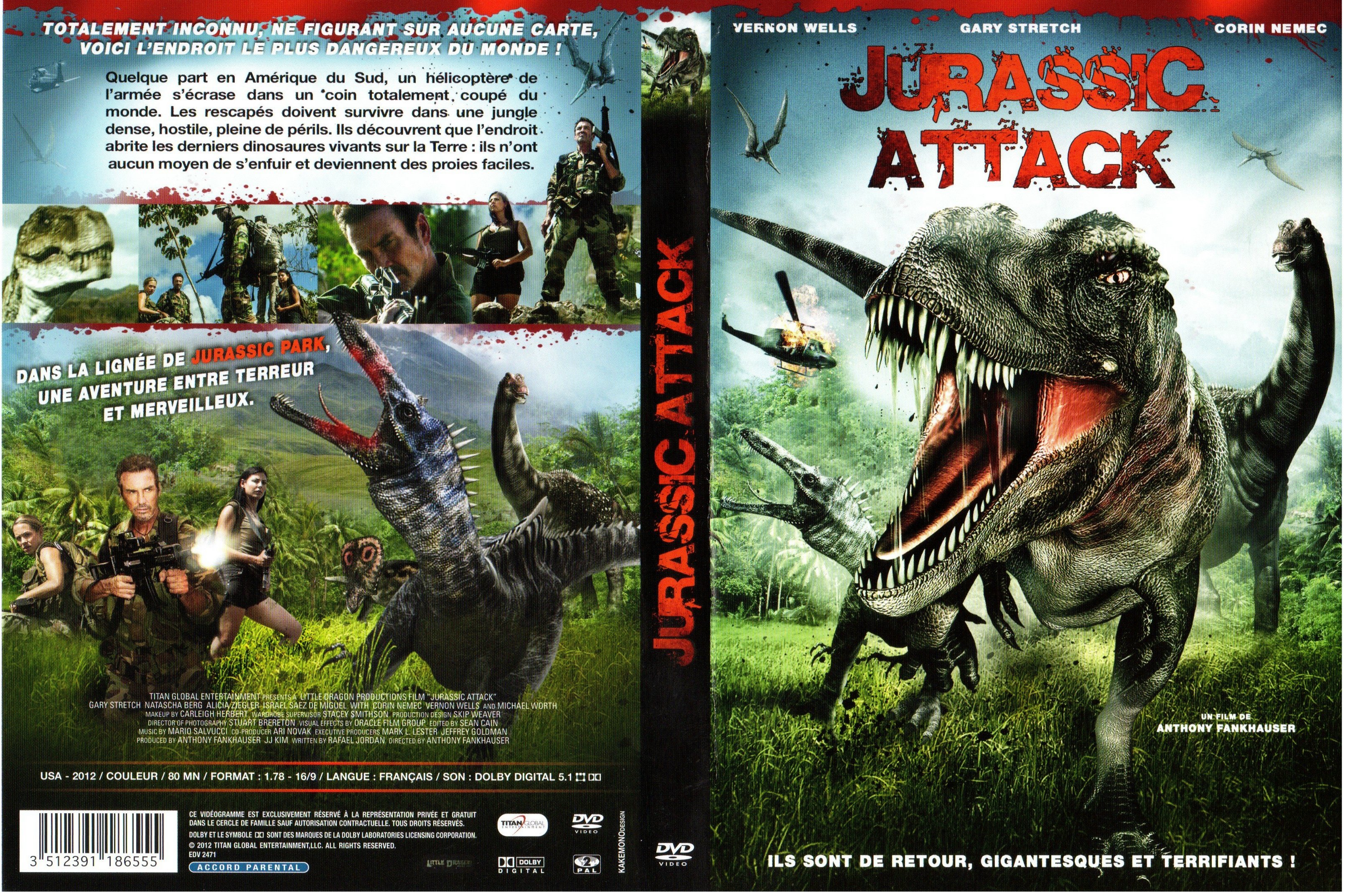 Jaquette DVD Jurassic Attack
