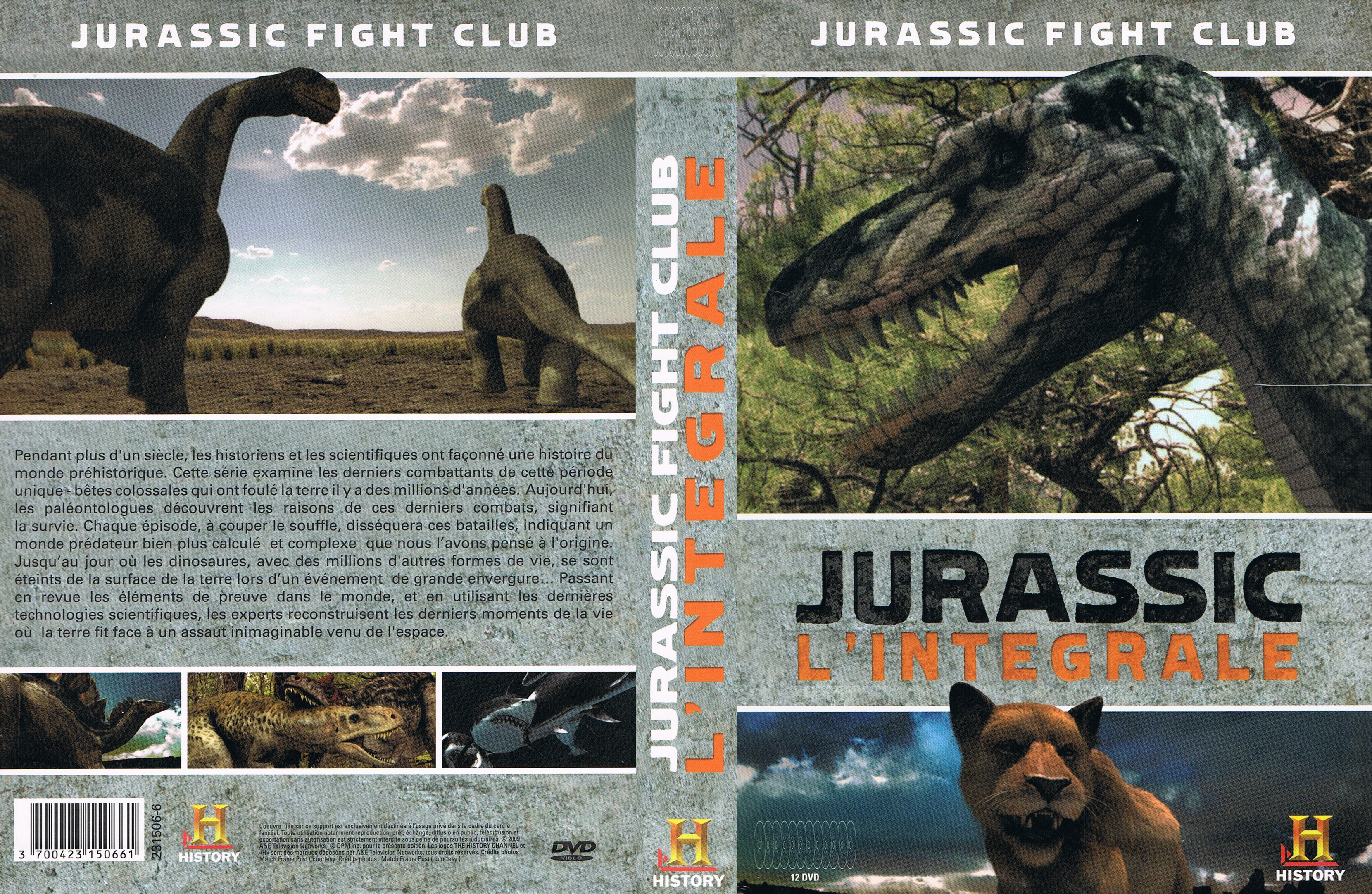 Jaquette DVD Jurassic Fight Club L