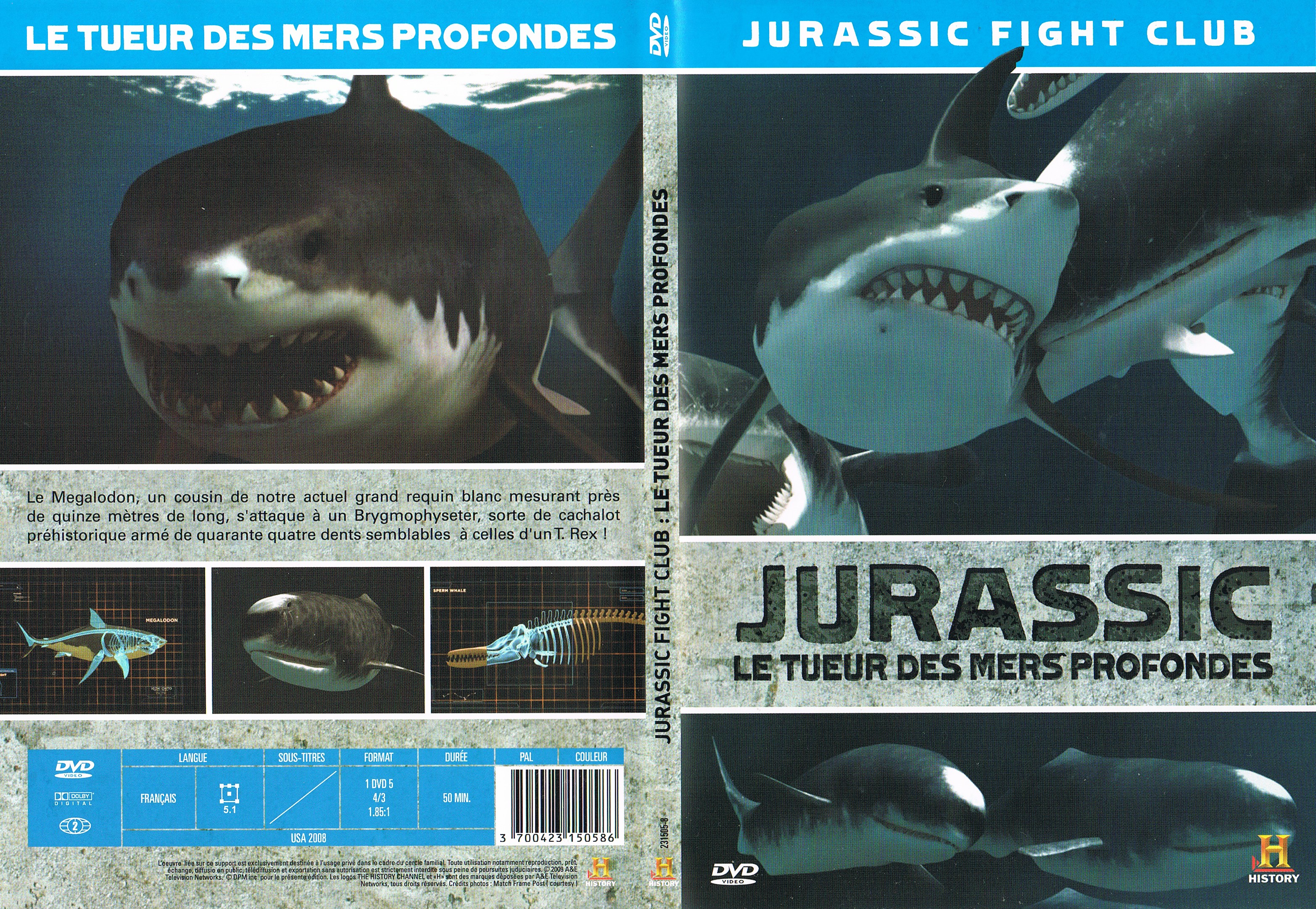 Jaquette DVD Jurassic Fight Club - Le Tueur Des Mers Profondes