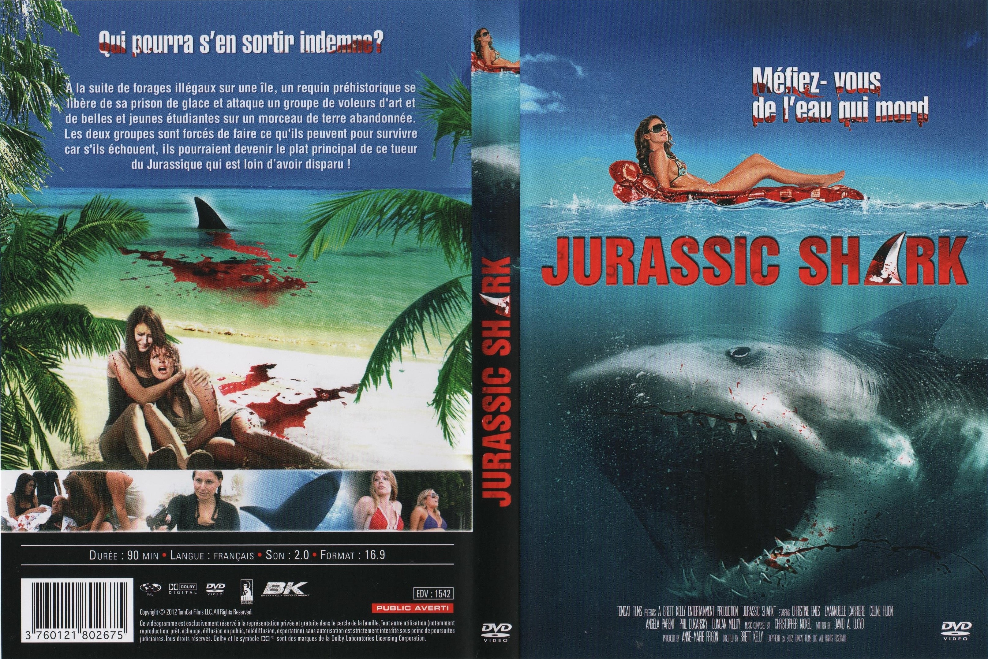 Jaquette DVD Jurassic Shark