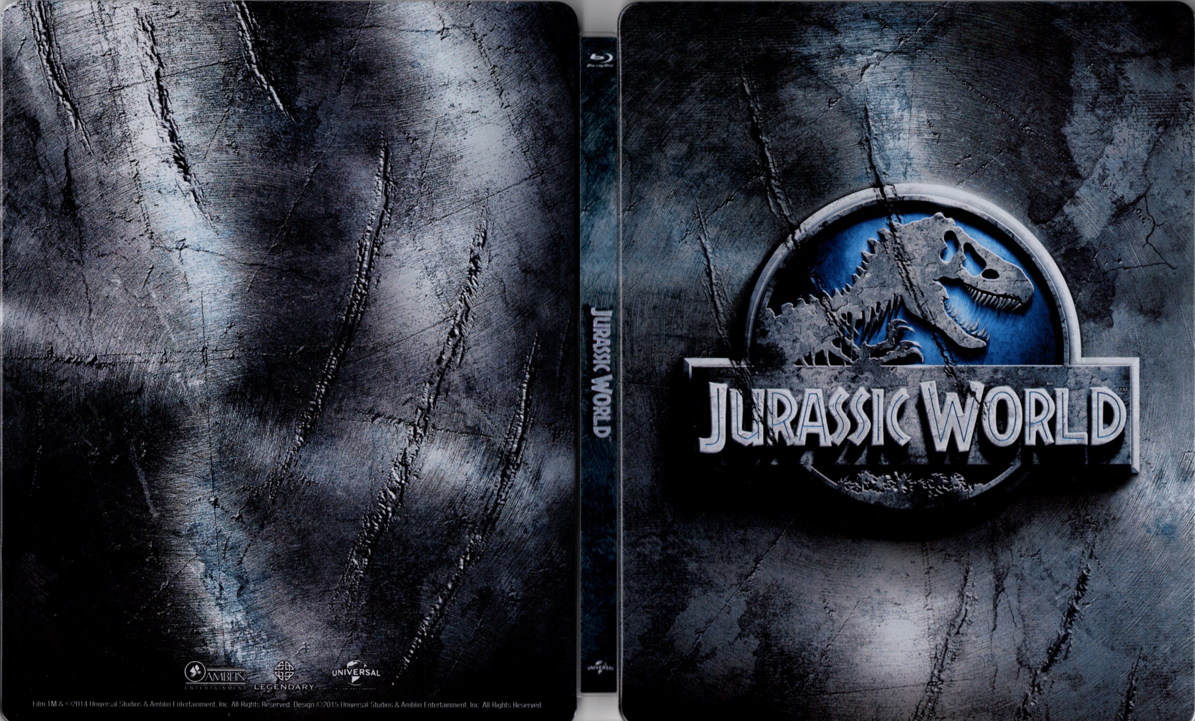 Jaquette DVD Jurassic World (BLU-RAY)
