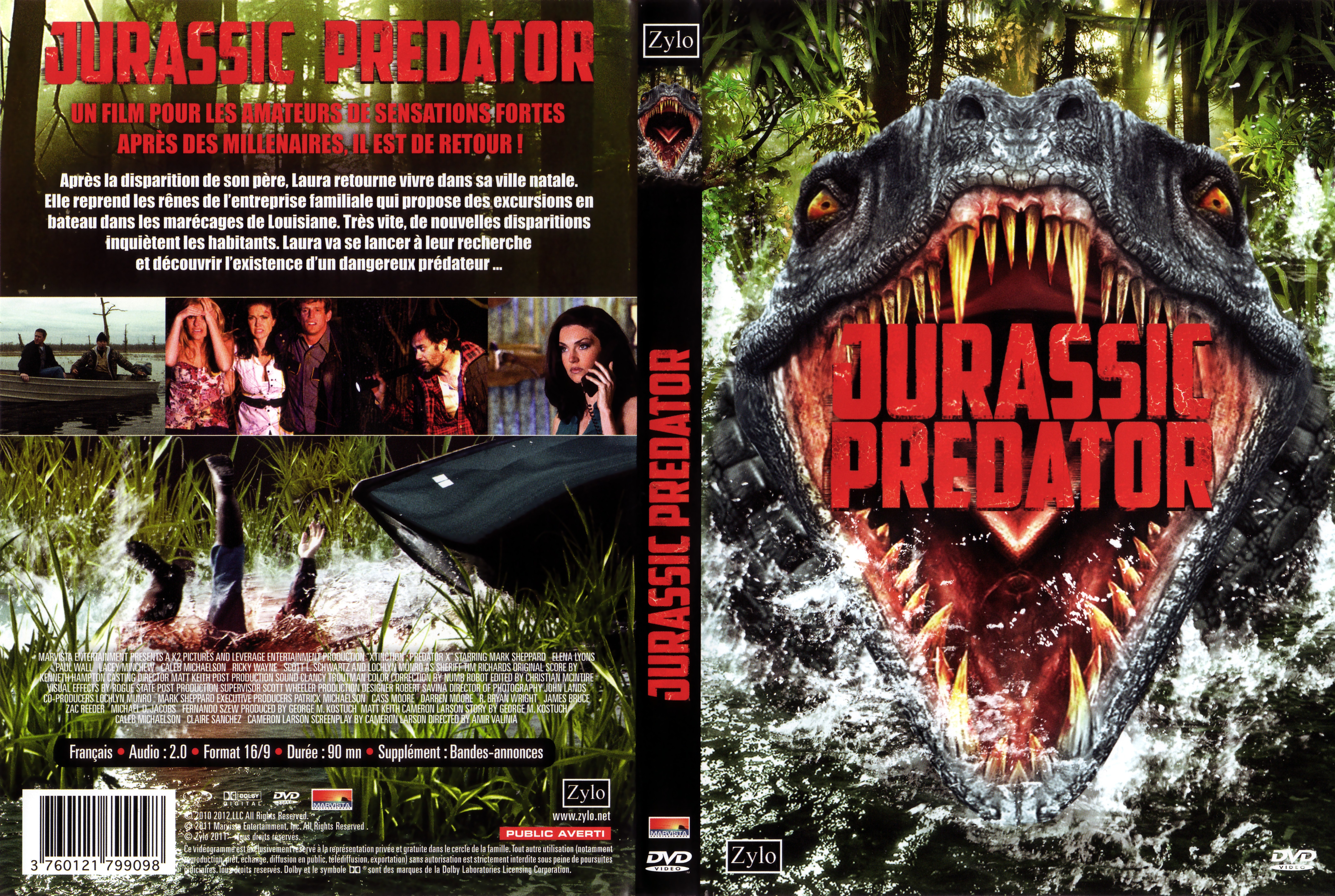 Jaquette DVD Jurassic predator