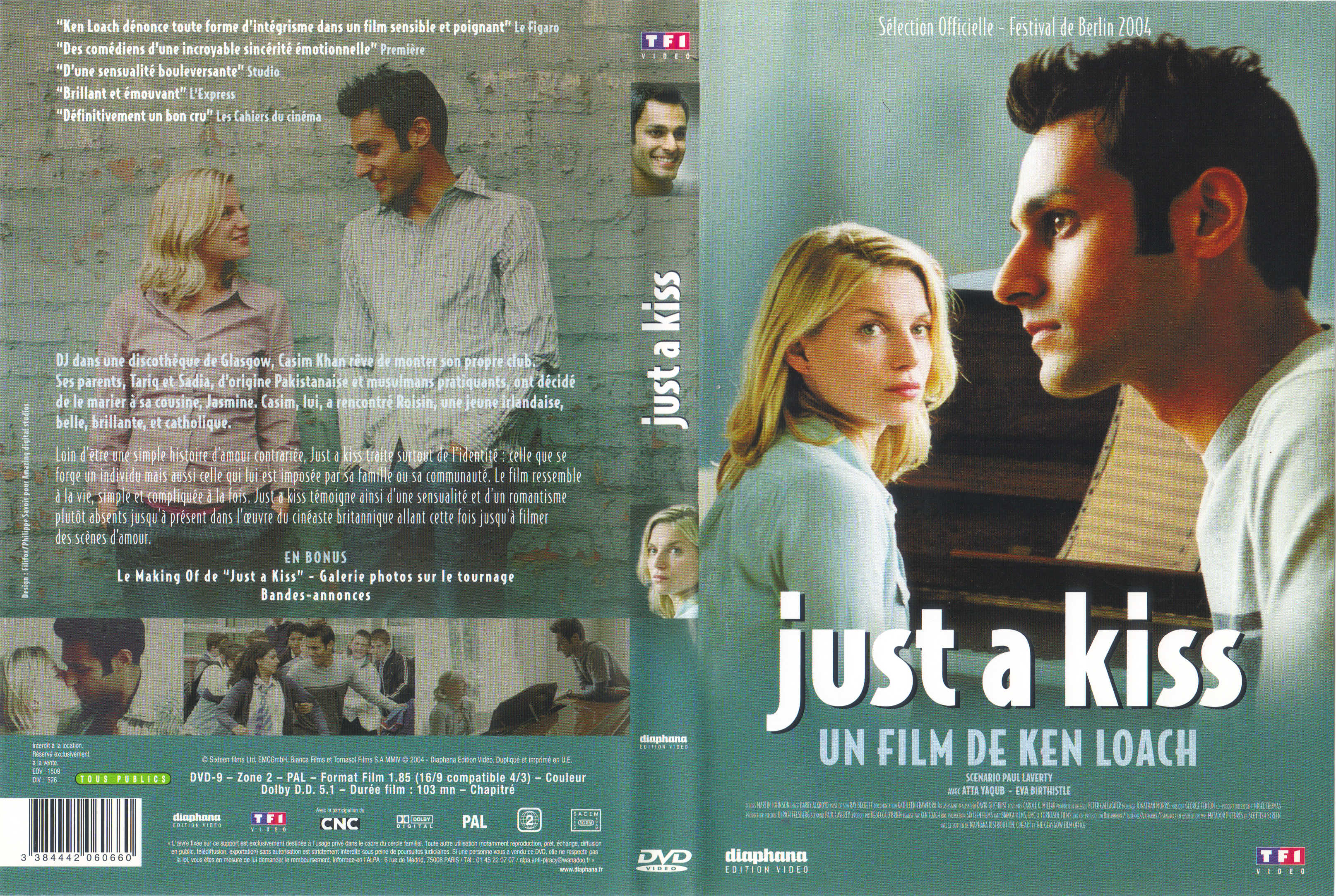 Jaquette DVD Just a kiss v2