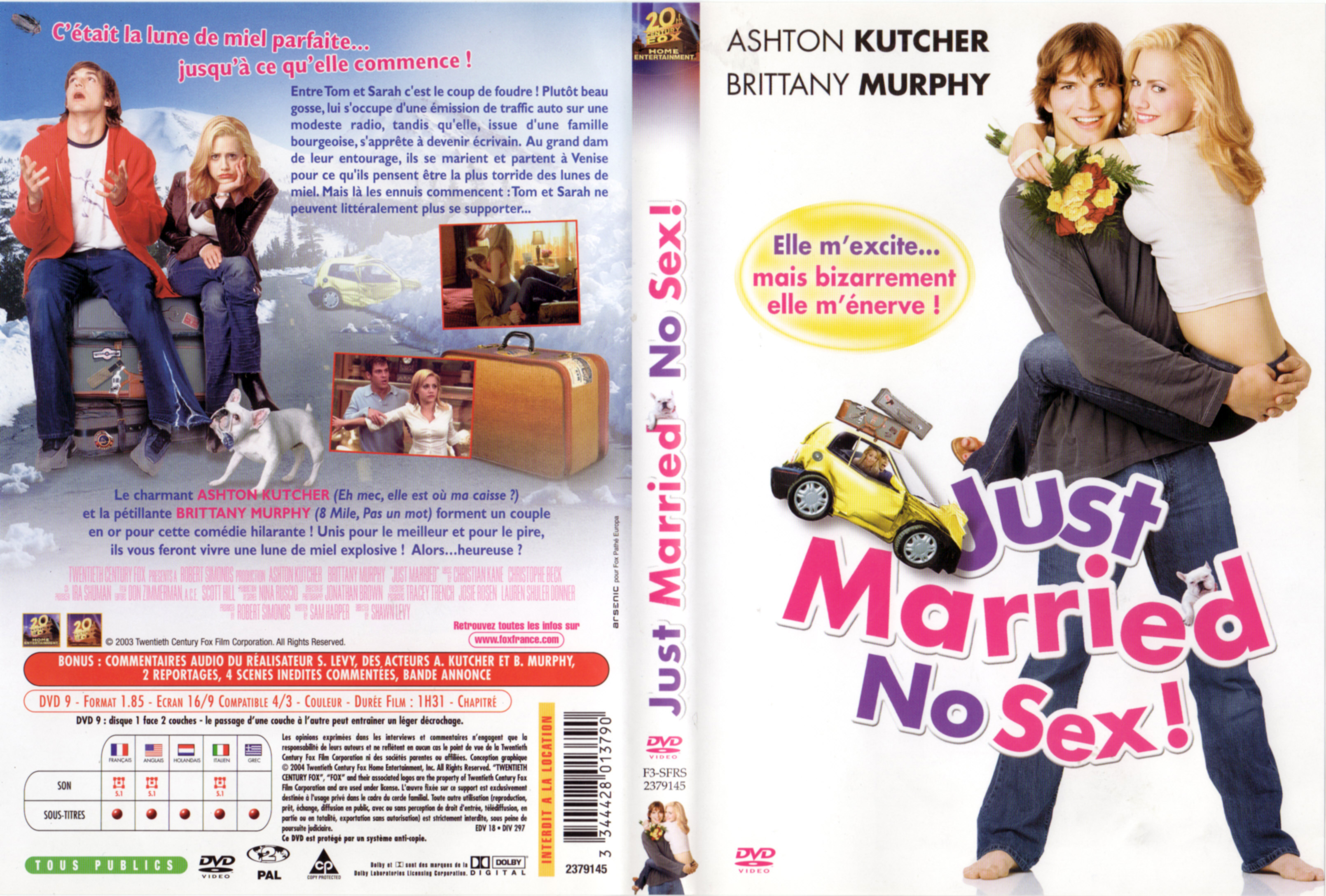 Jaquette DVD Just married no sex