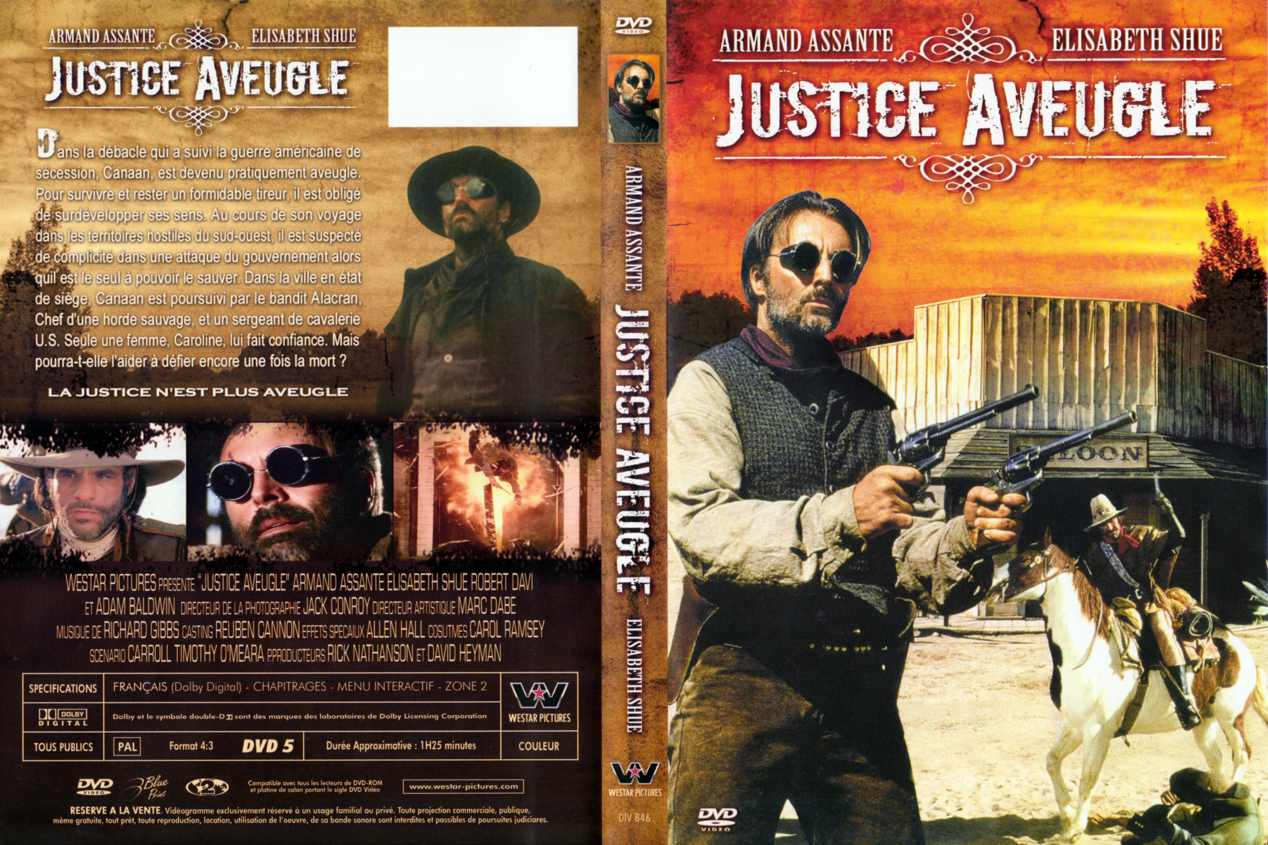 Jaquette DVD Justice aveugle