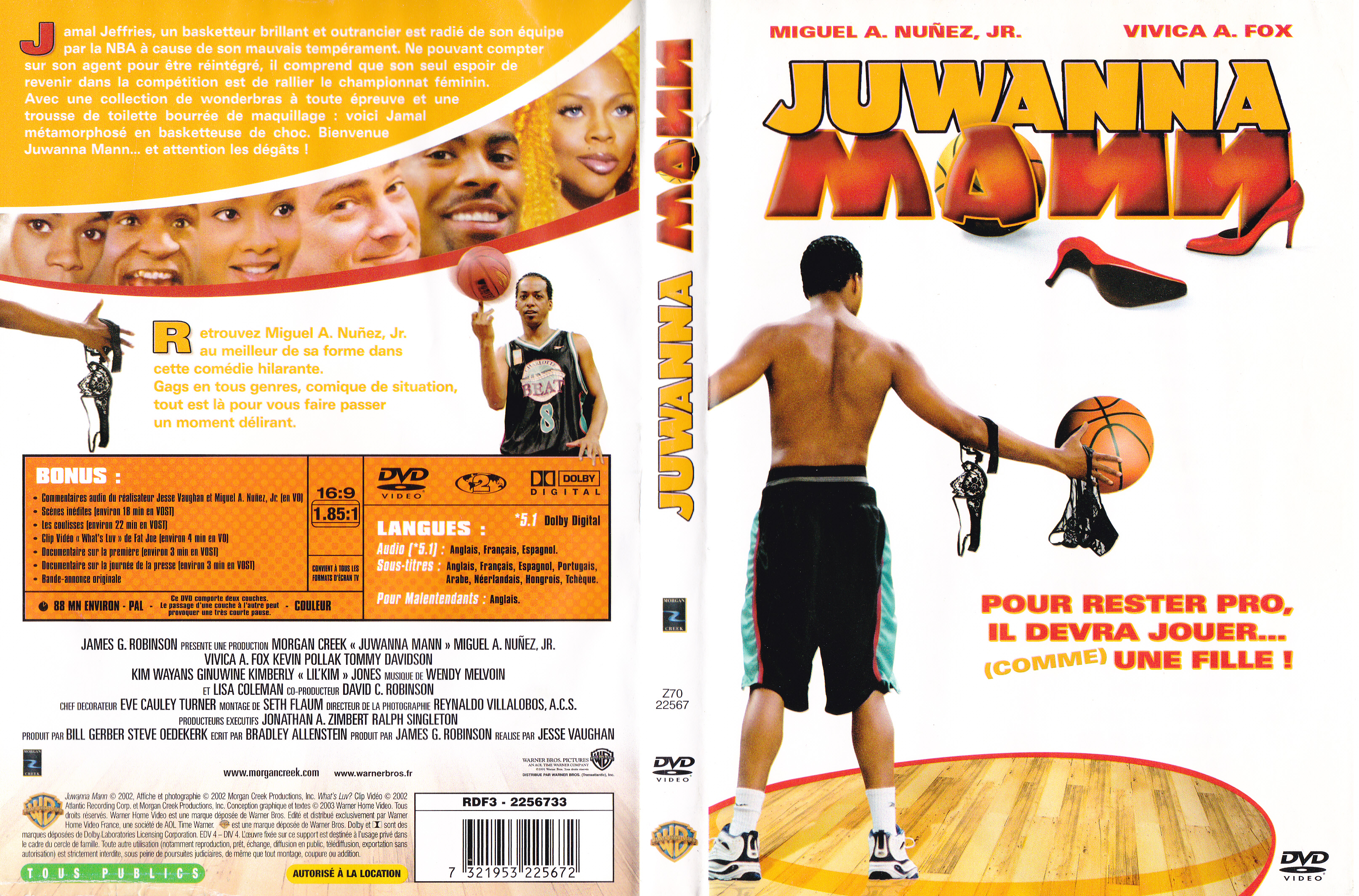 Jaquette DVD Juwanna mann