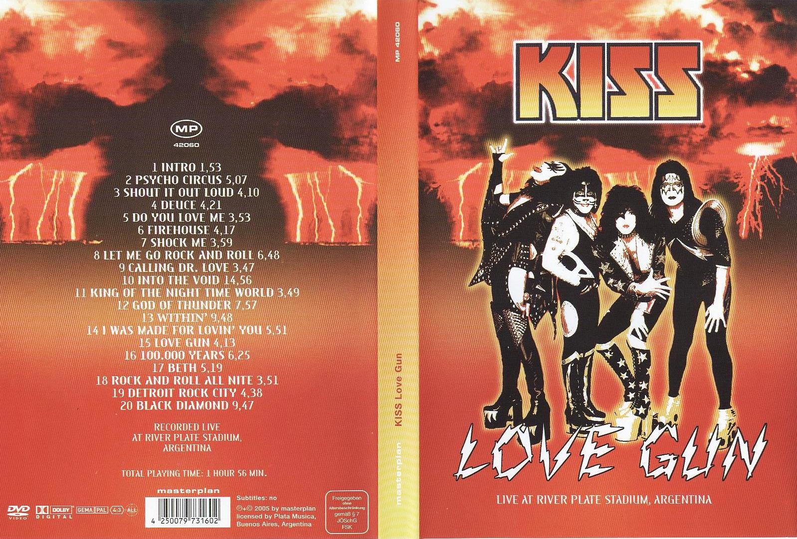 Jaquette DVD KISS - Love Gun