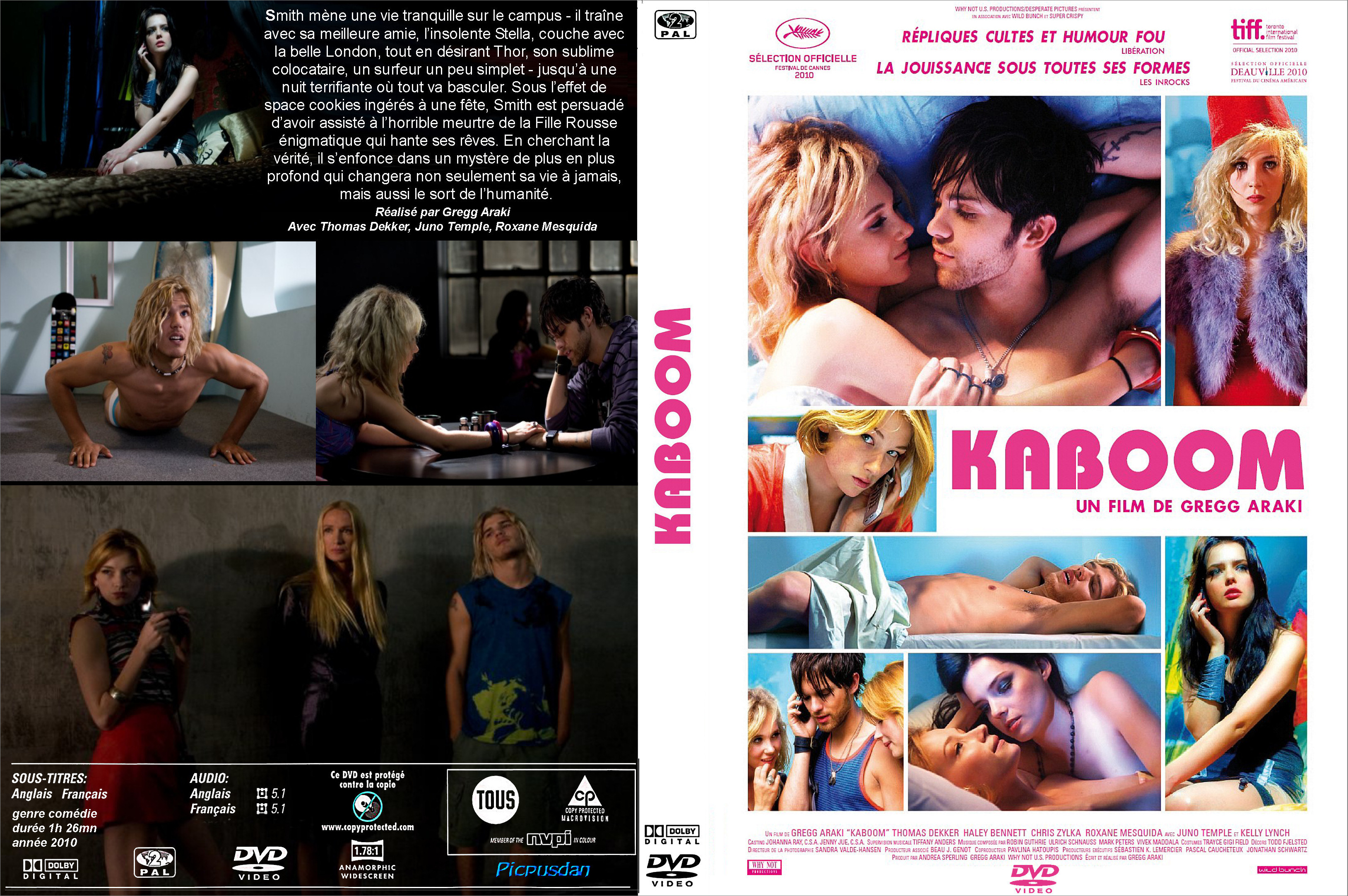 Jaquette DVD Kaboom custom