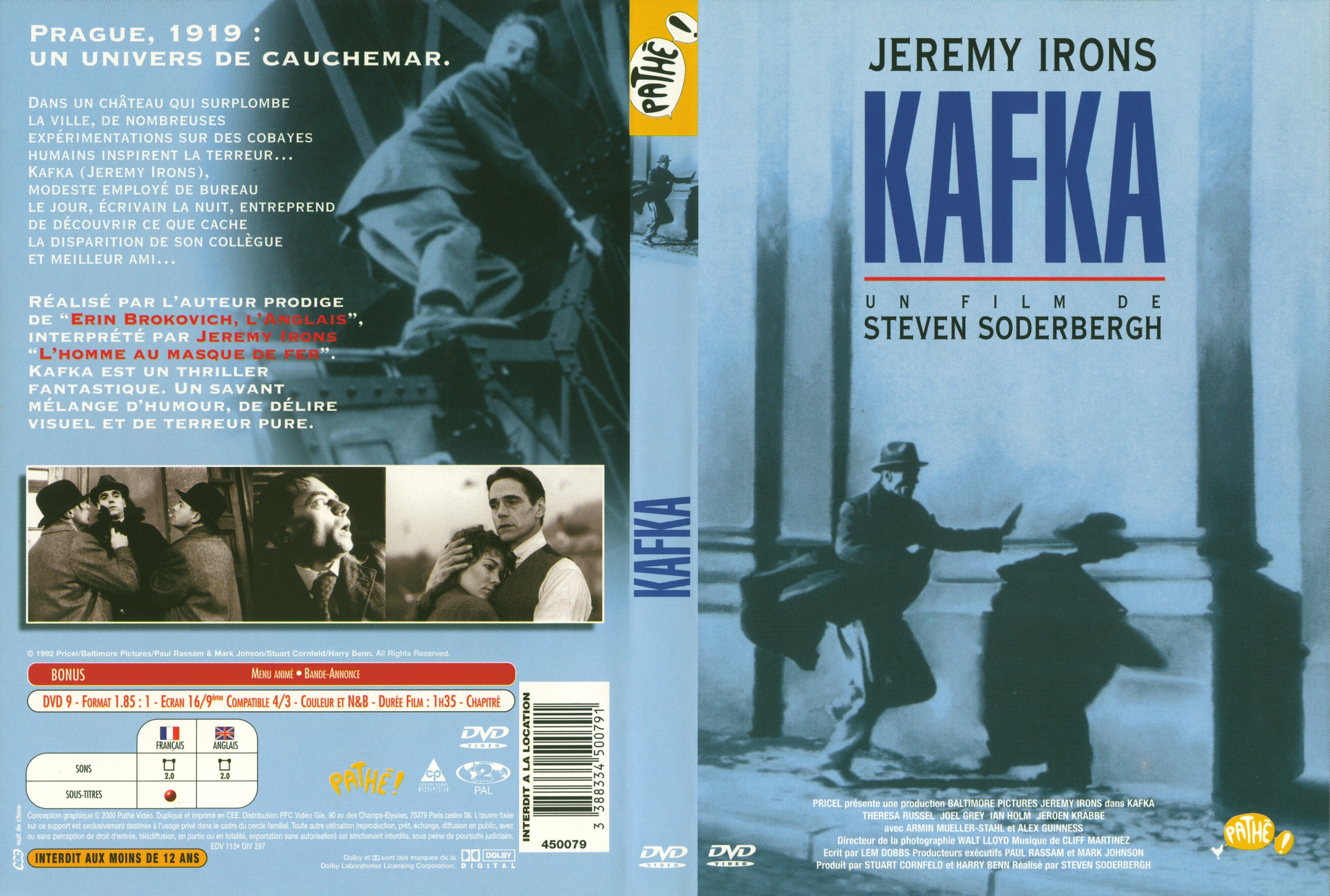 Jaquette DVD Kafka