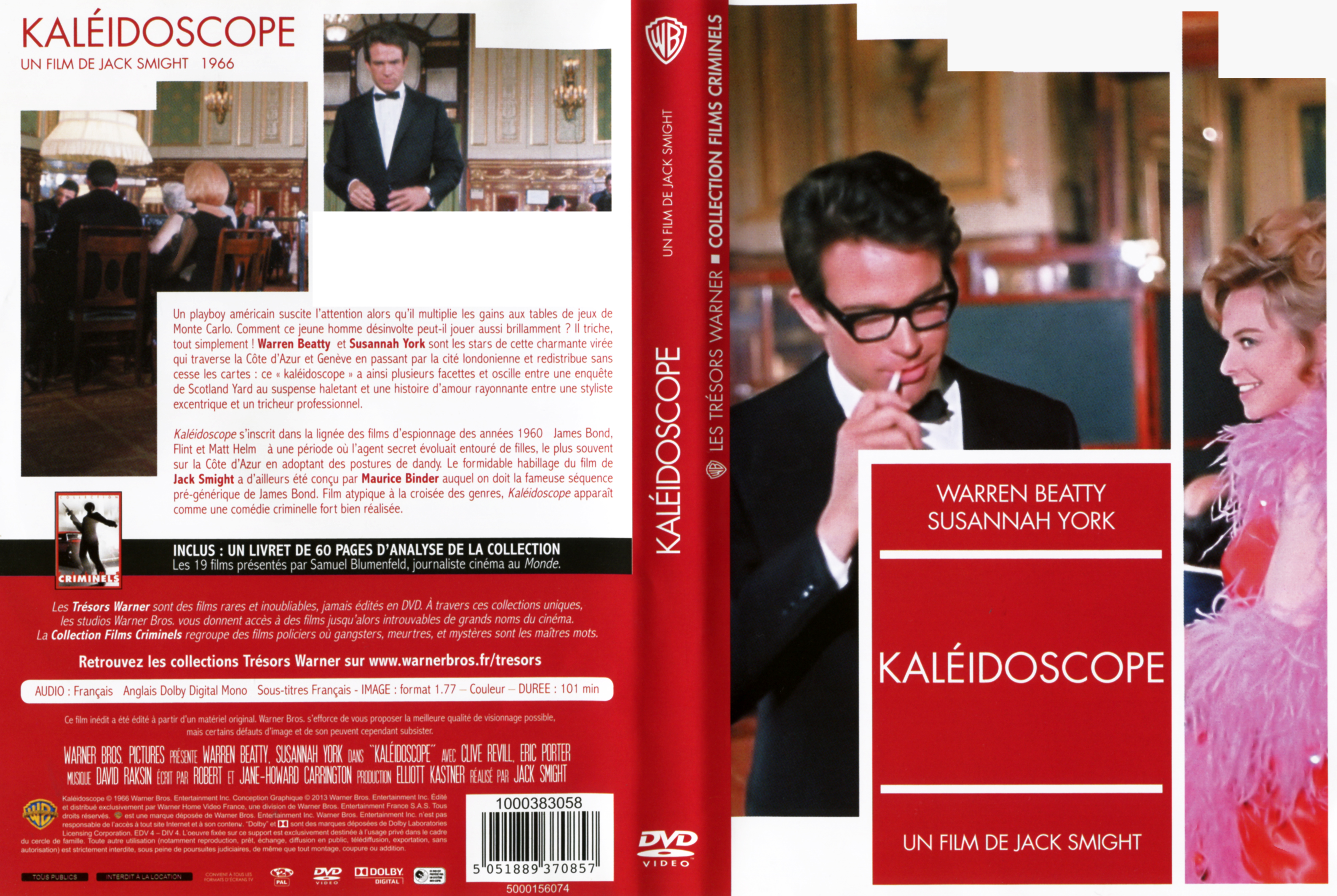 Jaquette DVD Kaleidoscope (1966)