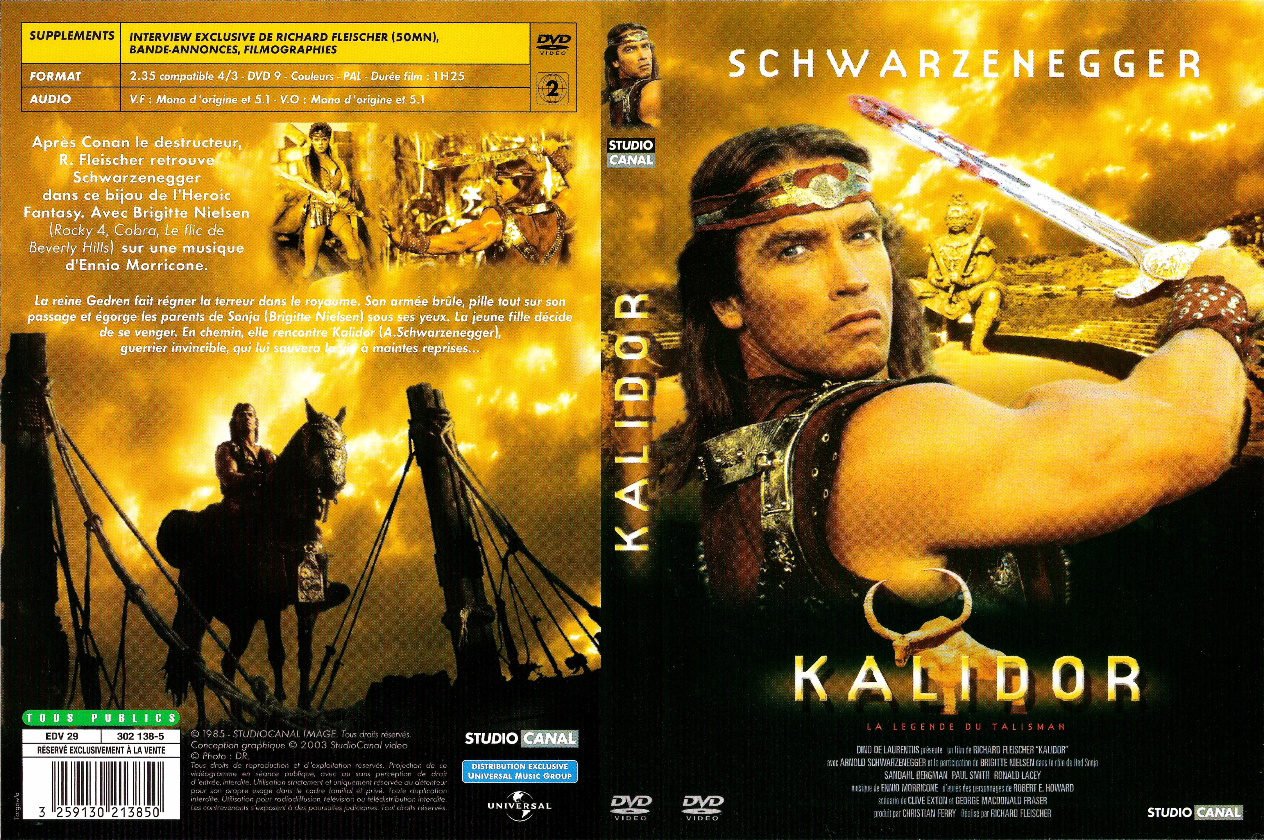 Jaquette DVD Kalidor
