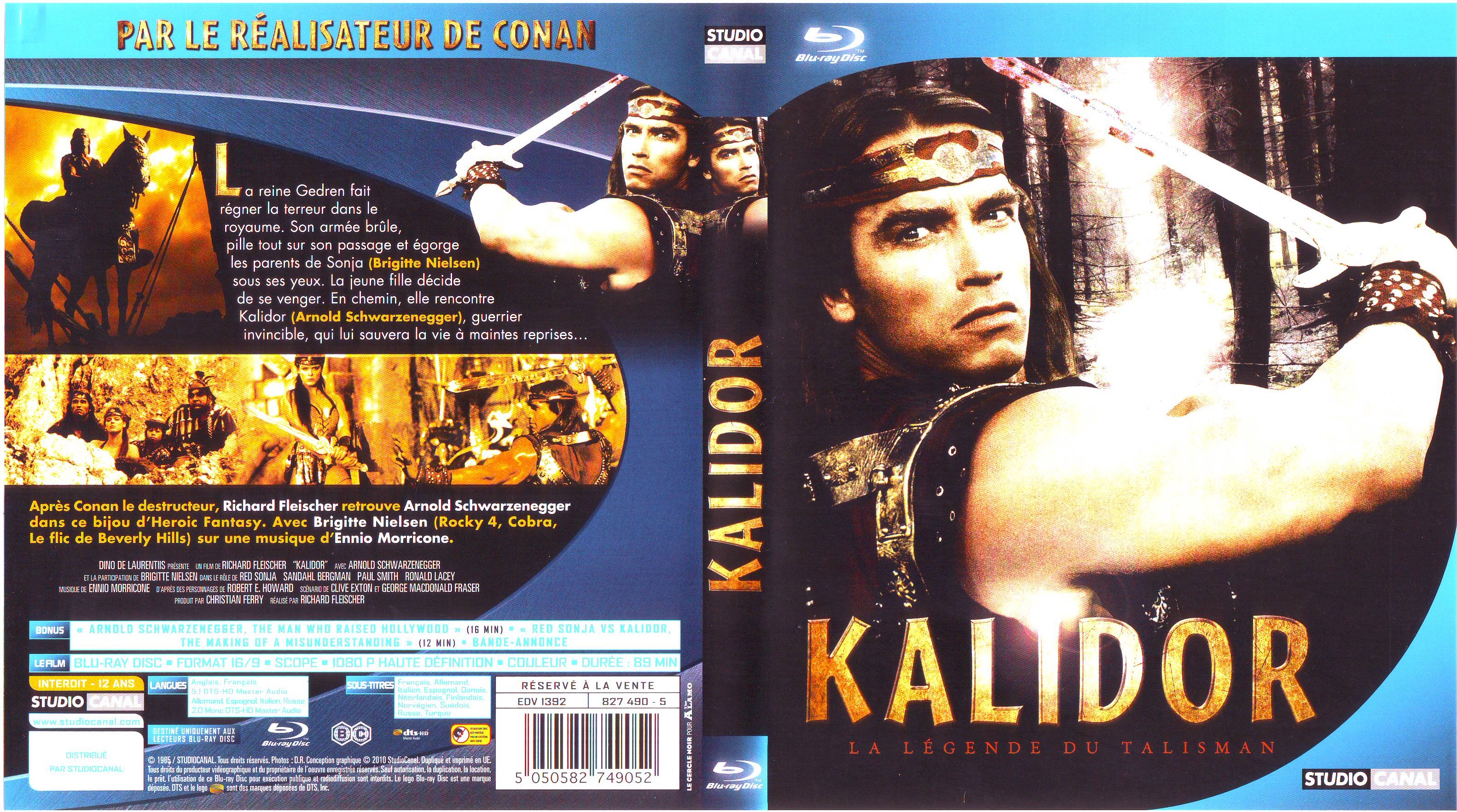 Jaquette DVD Kalidor (BLU-RAY)