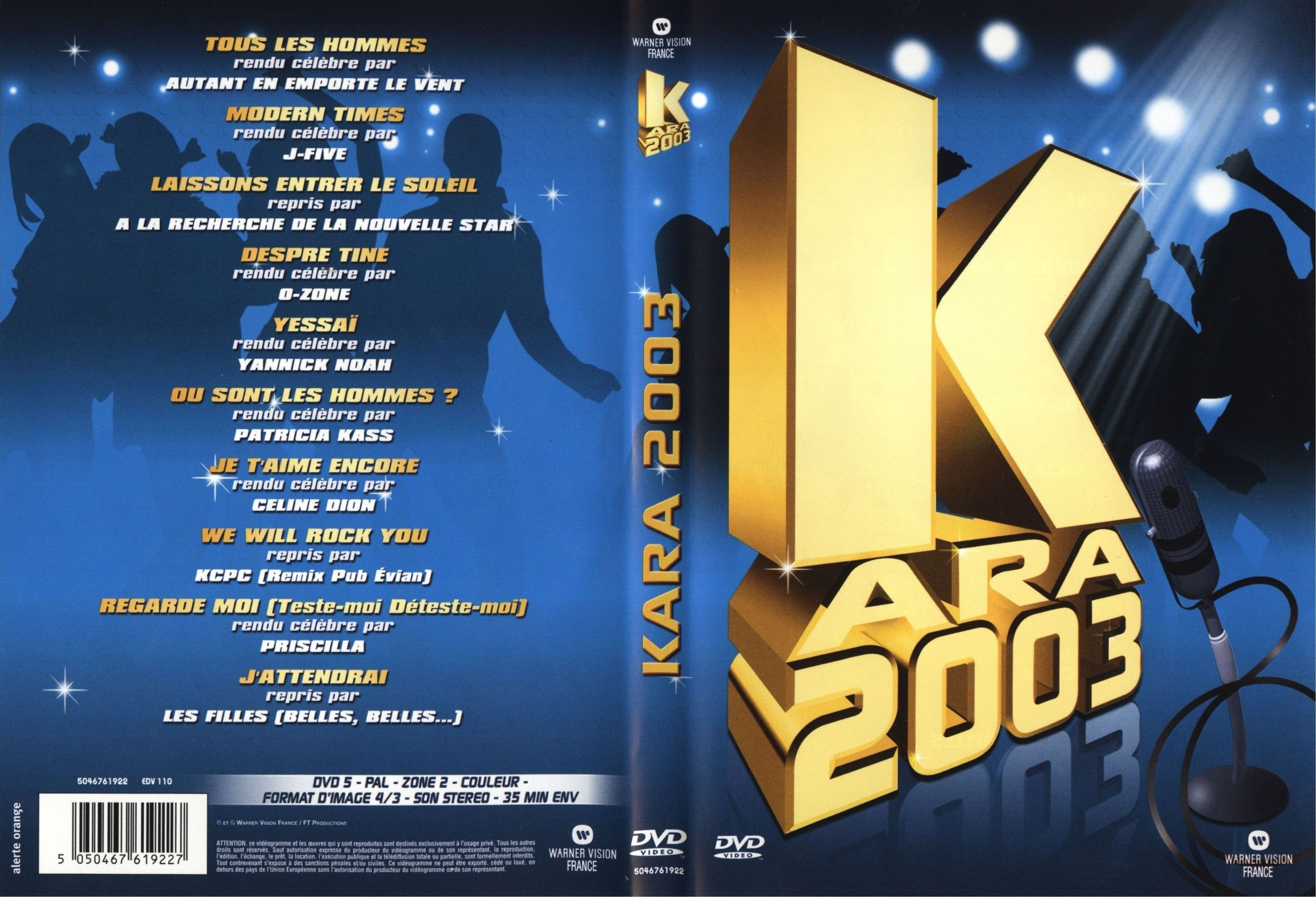 Jaquette DVD Kara 2003