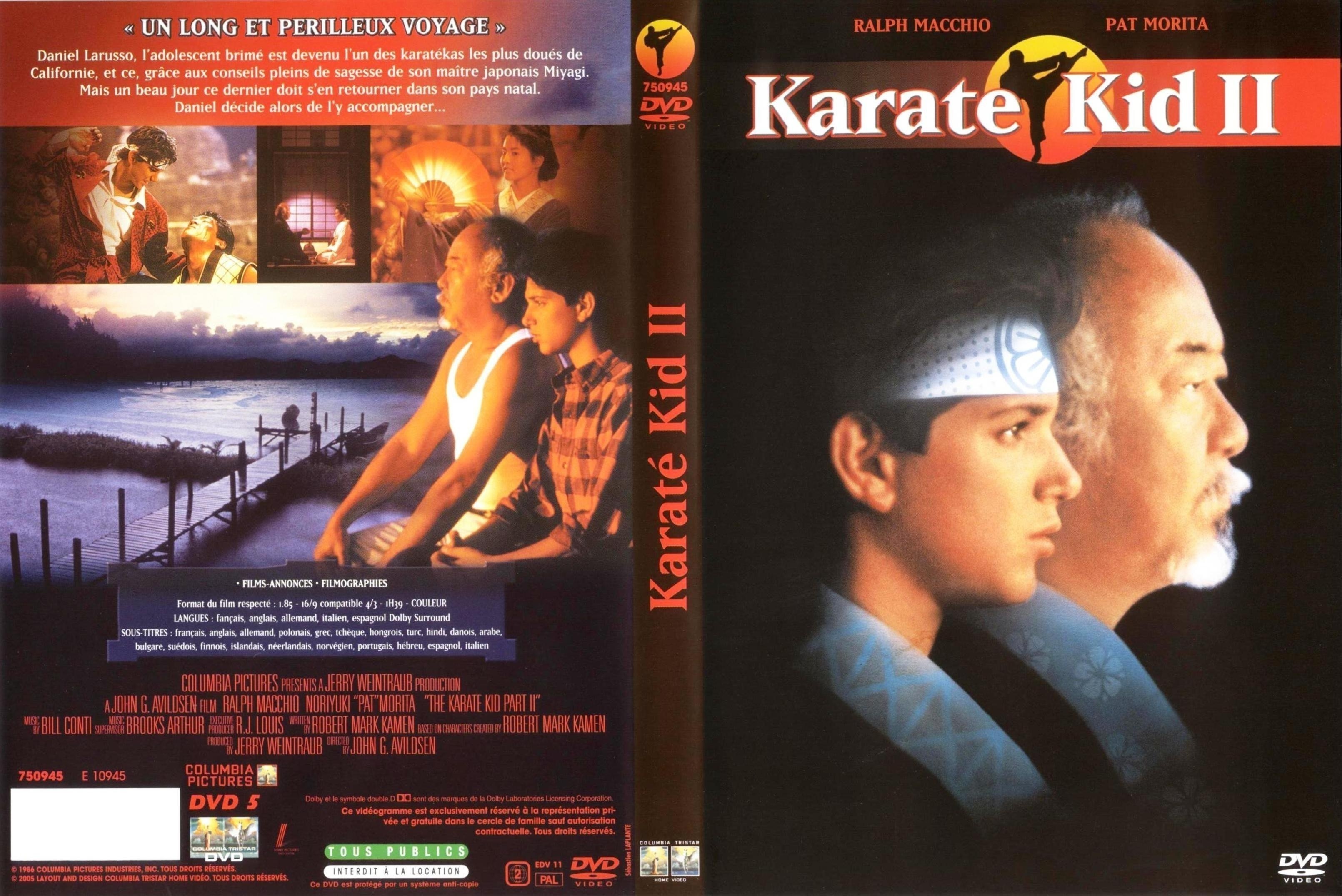 Jaquette DVD Karate Kid 2