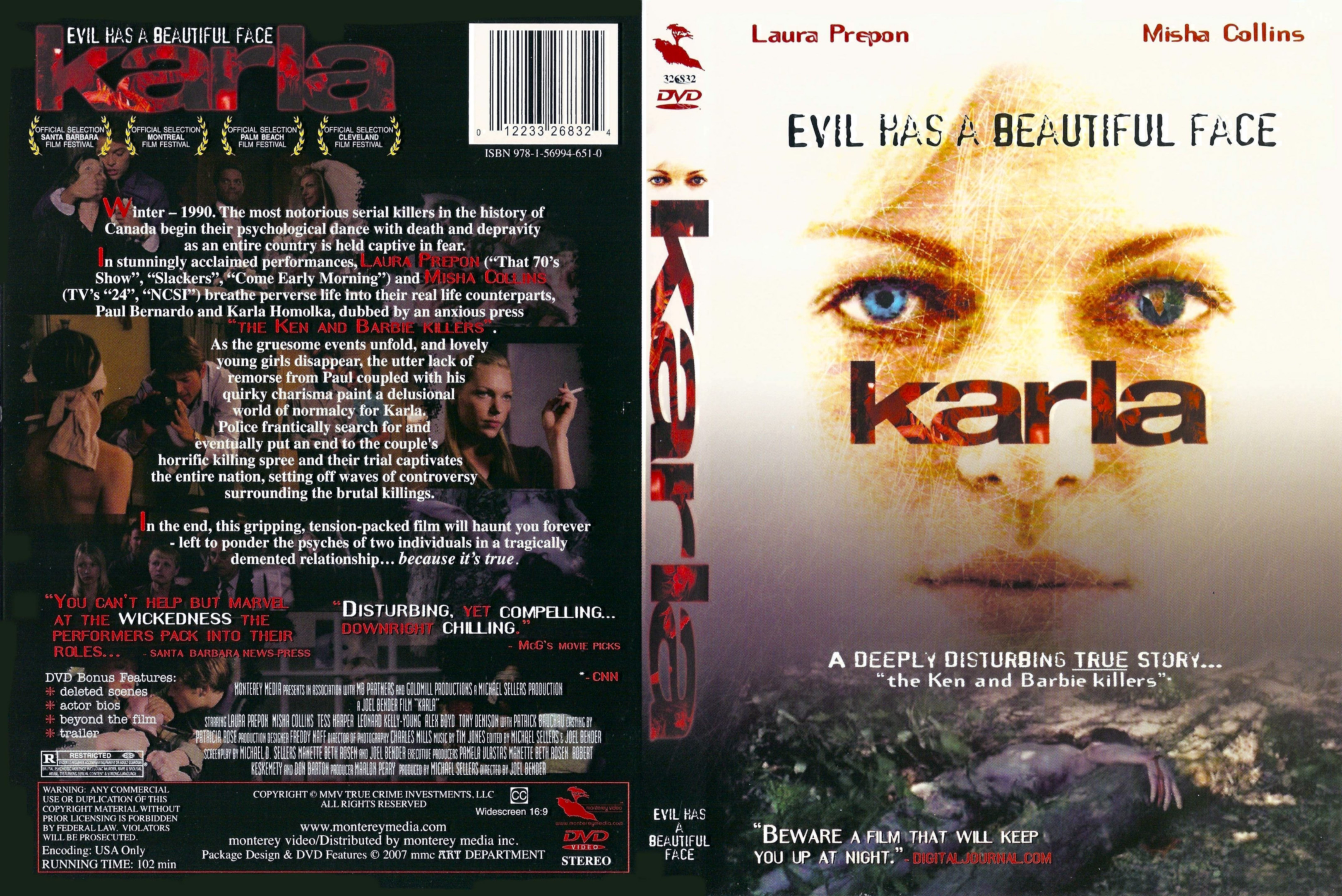 Jaquette DVD Karla (Canadienne)