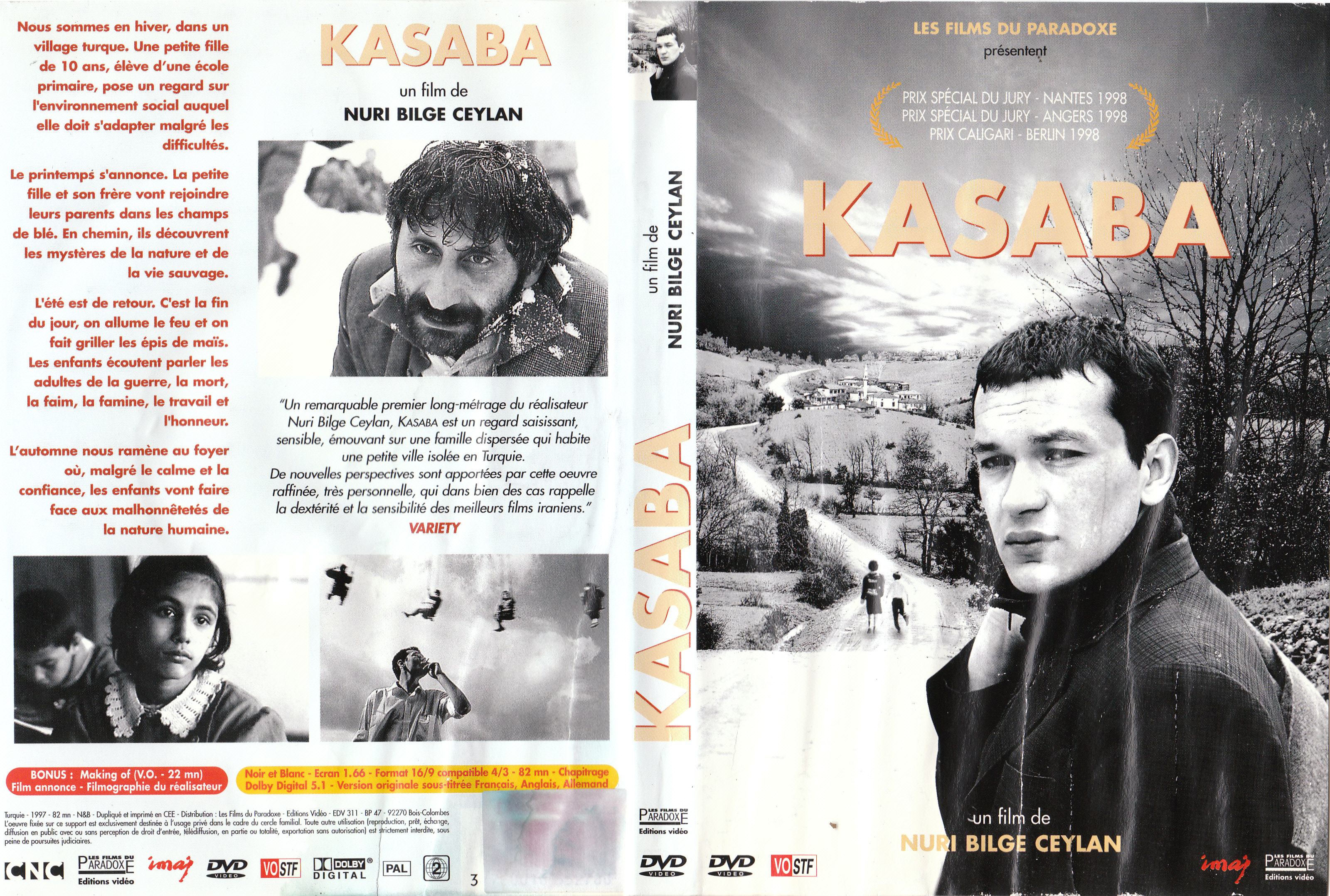 Jaquette DVD Kasaba