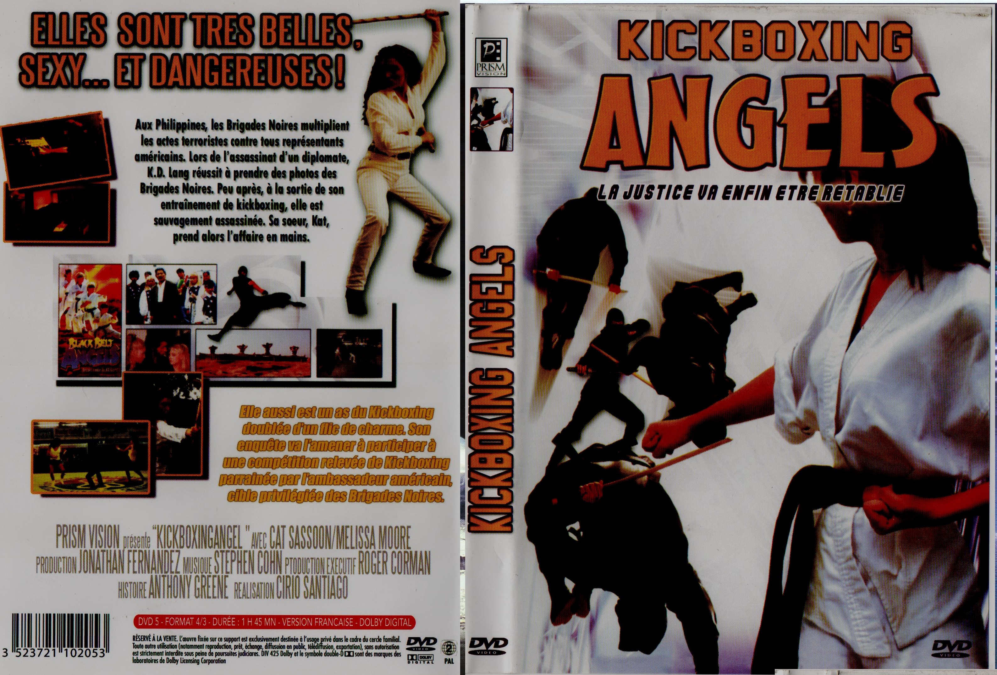 Jaquette DVD Kckboxing angels