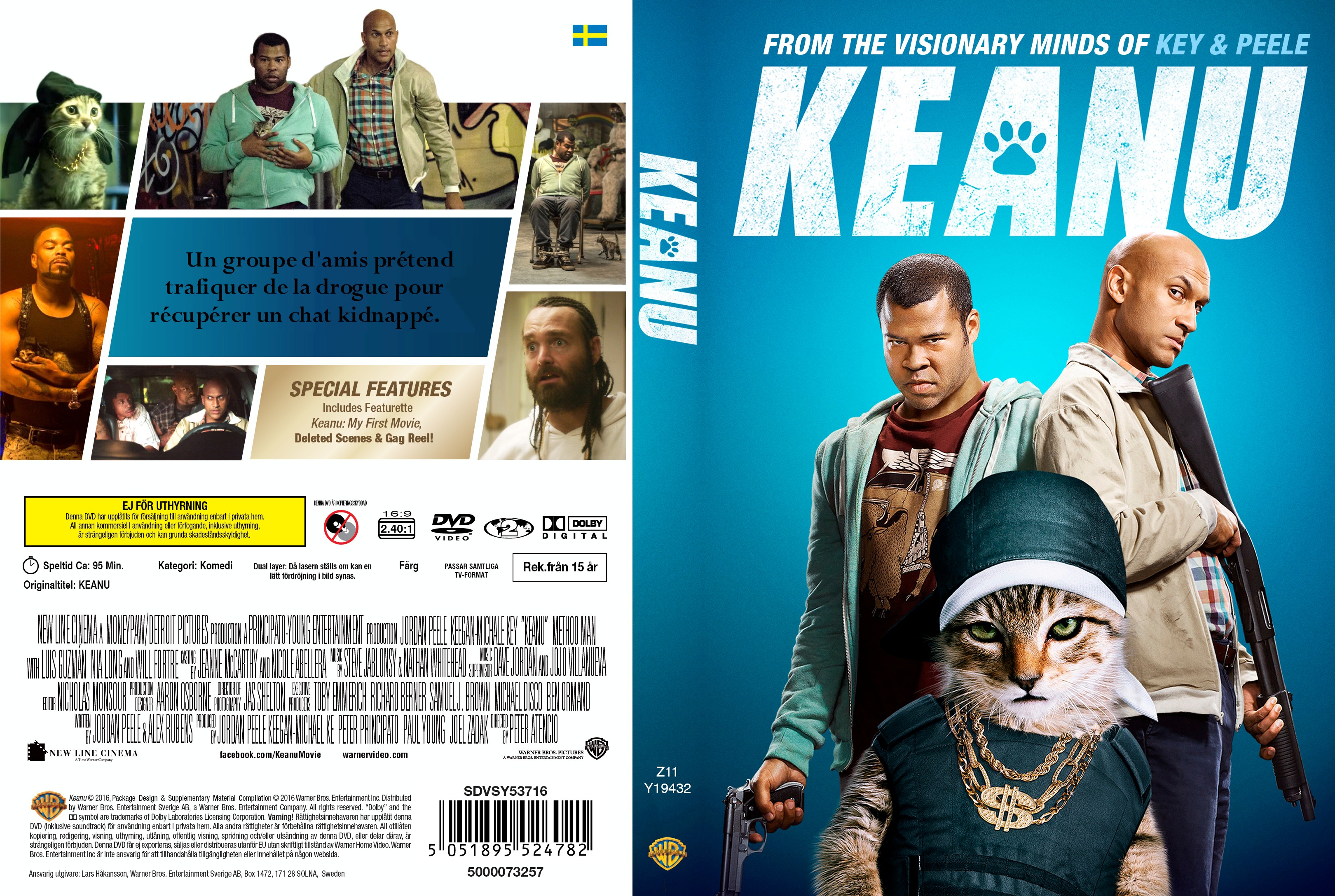 Jaquette DVD Keanu custom